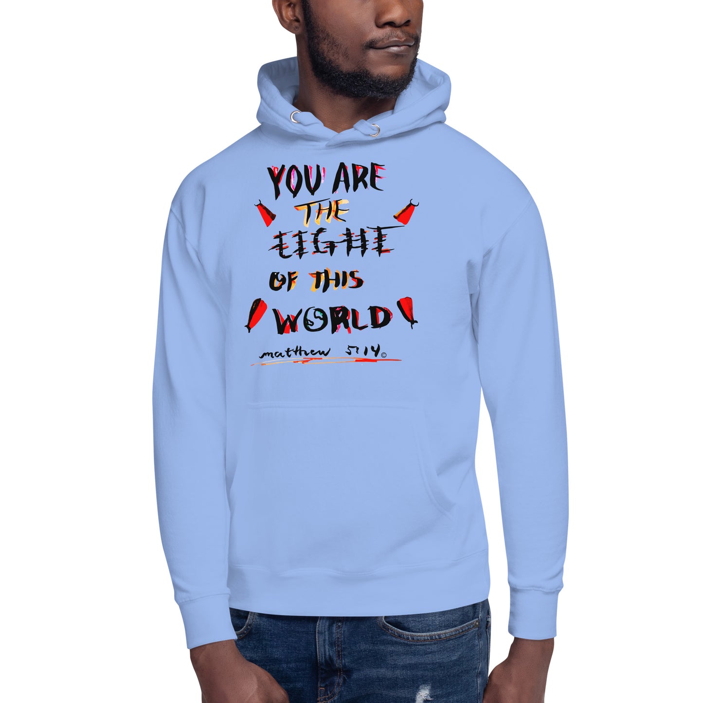 Light of This World Men's Hoodie