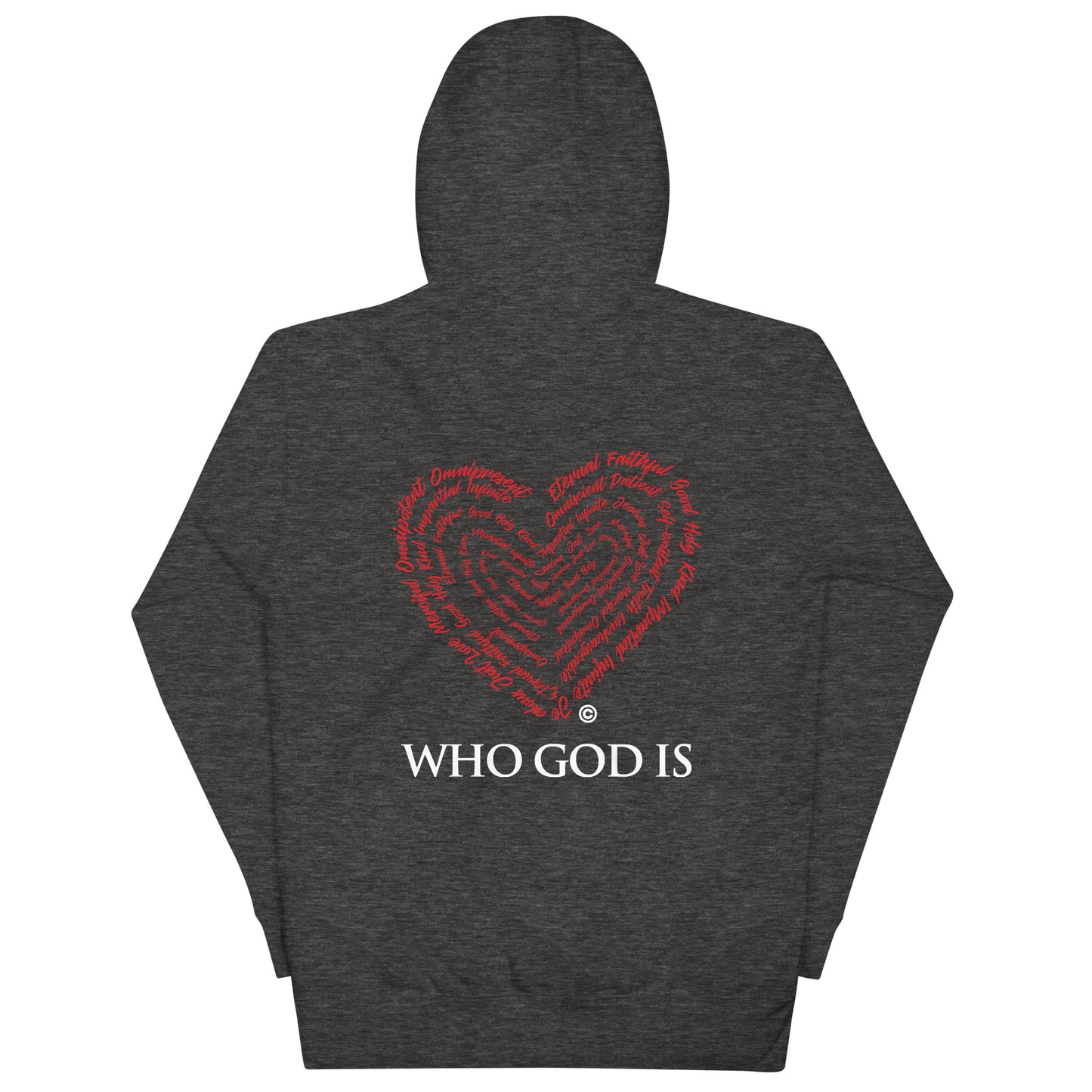 Who God Is Dark-Colored Women's Hoodie