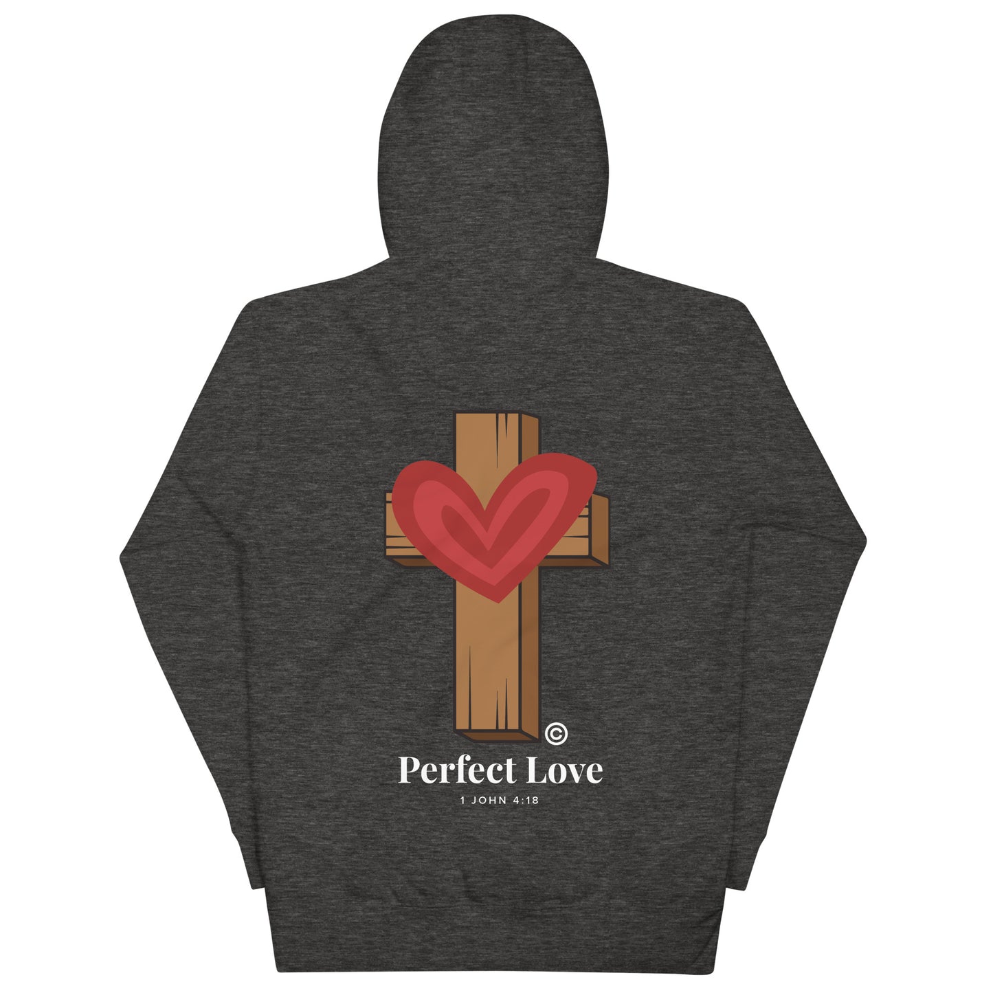 Perfect Love Dark-Colored Unisex Hoodie