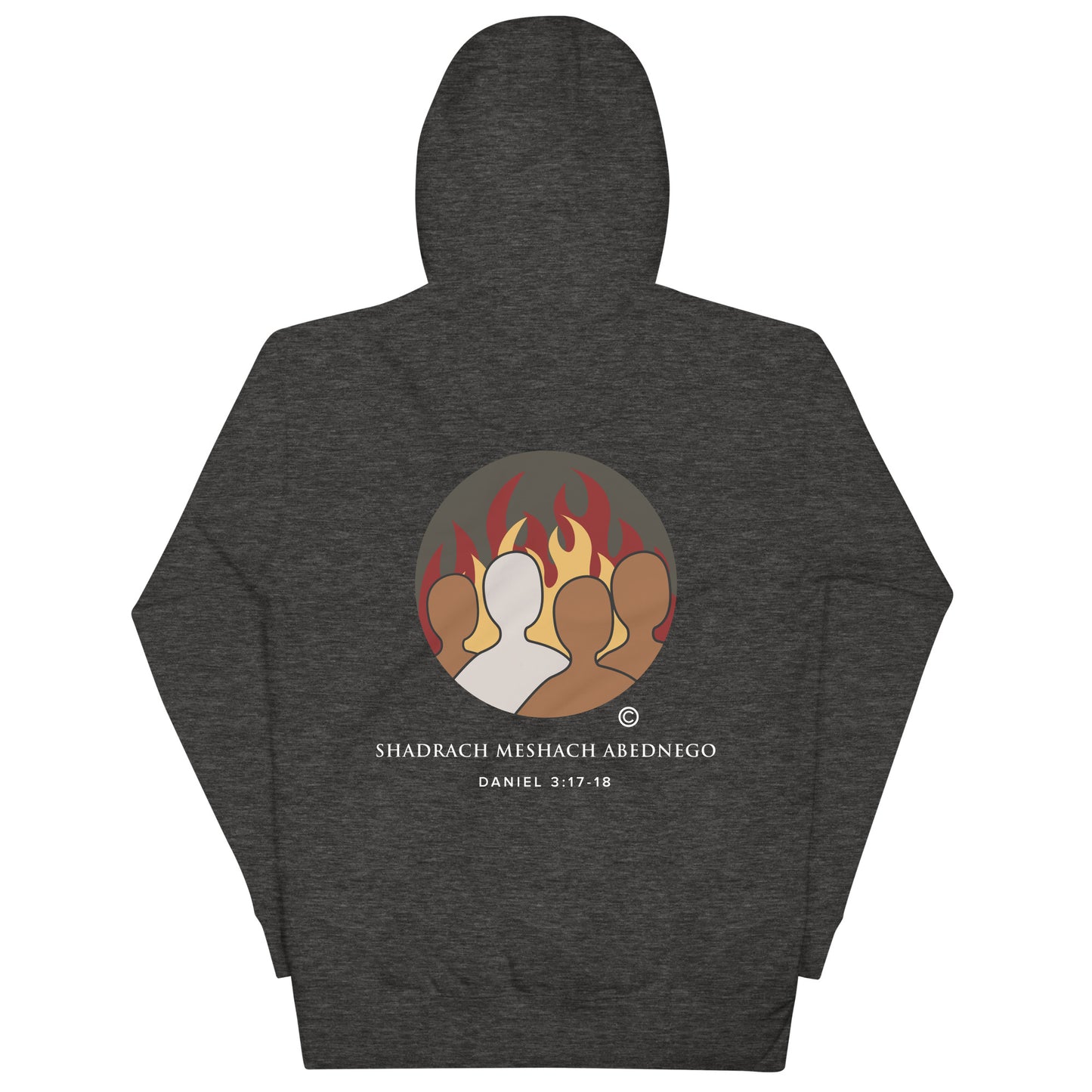 Daniel 3:17-18 Dark-Colored Women Hoodie