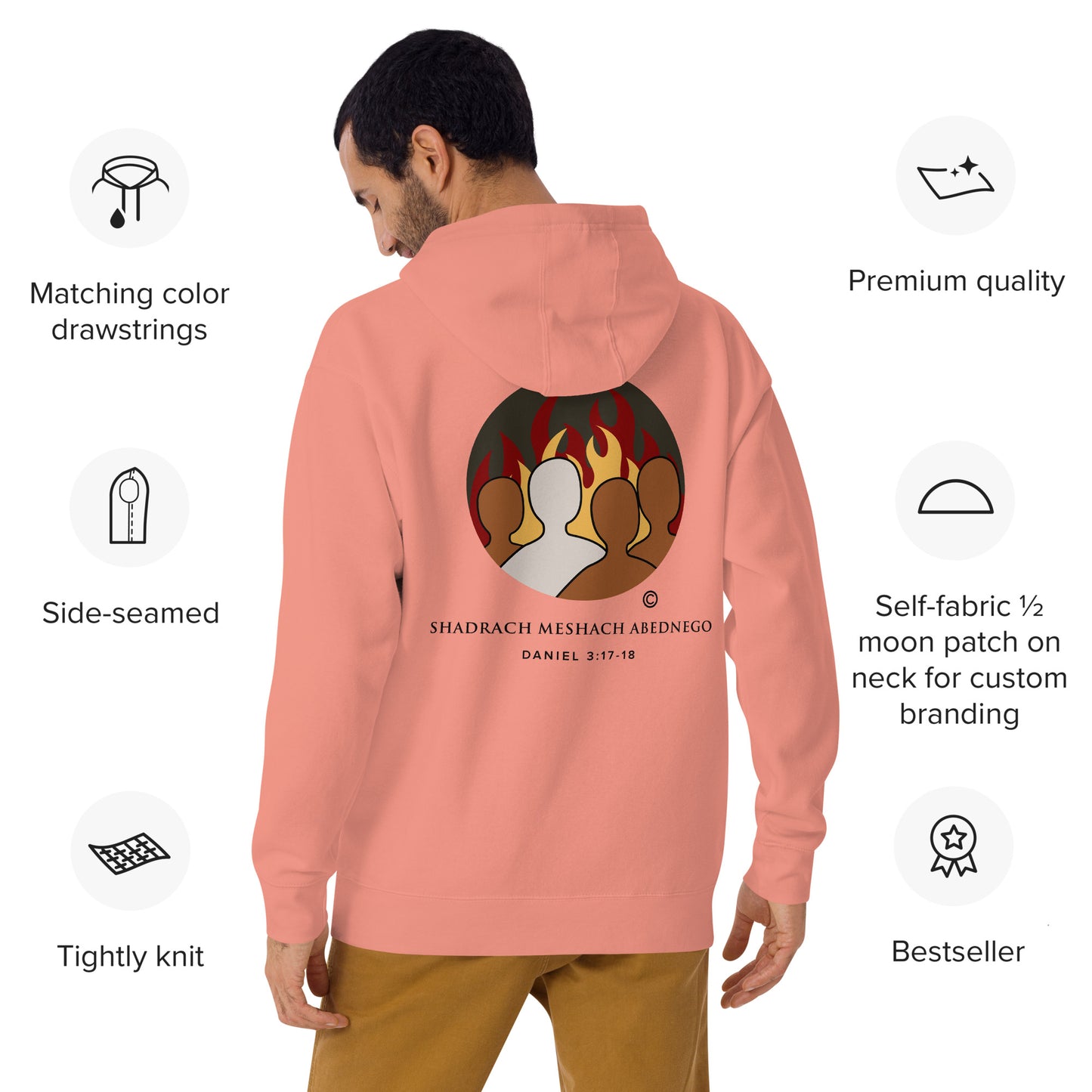 Daniel 3:17-18 Unisex Hoodie