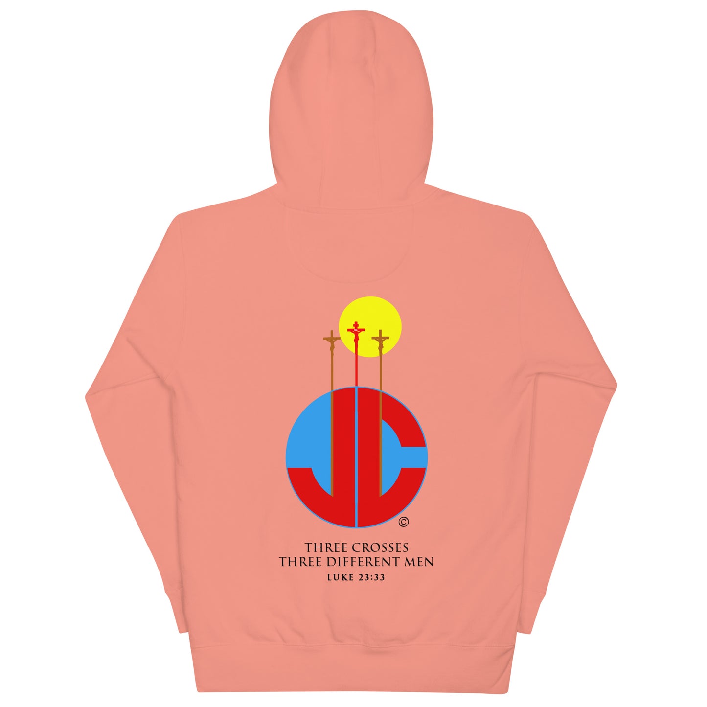 Three Crosses Men's Hoodie