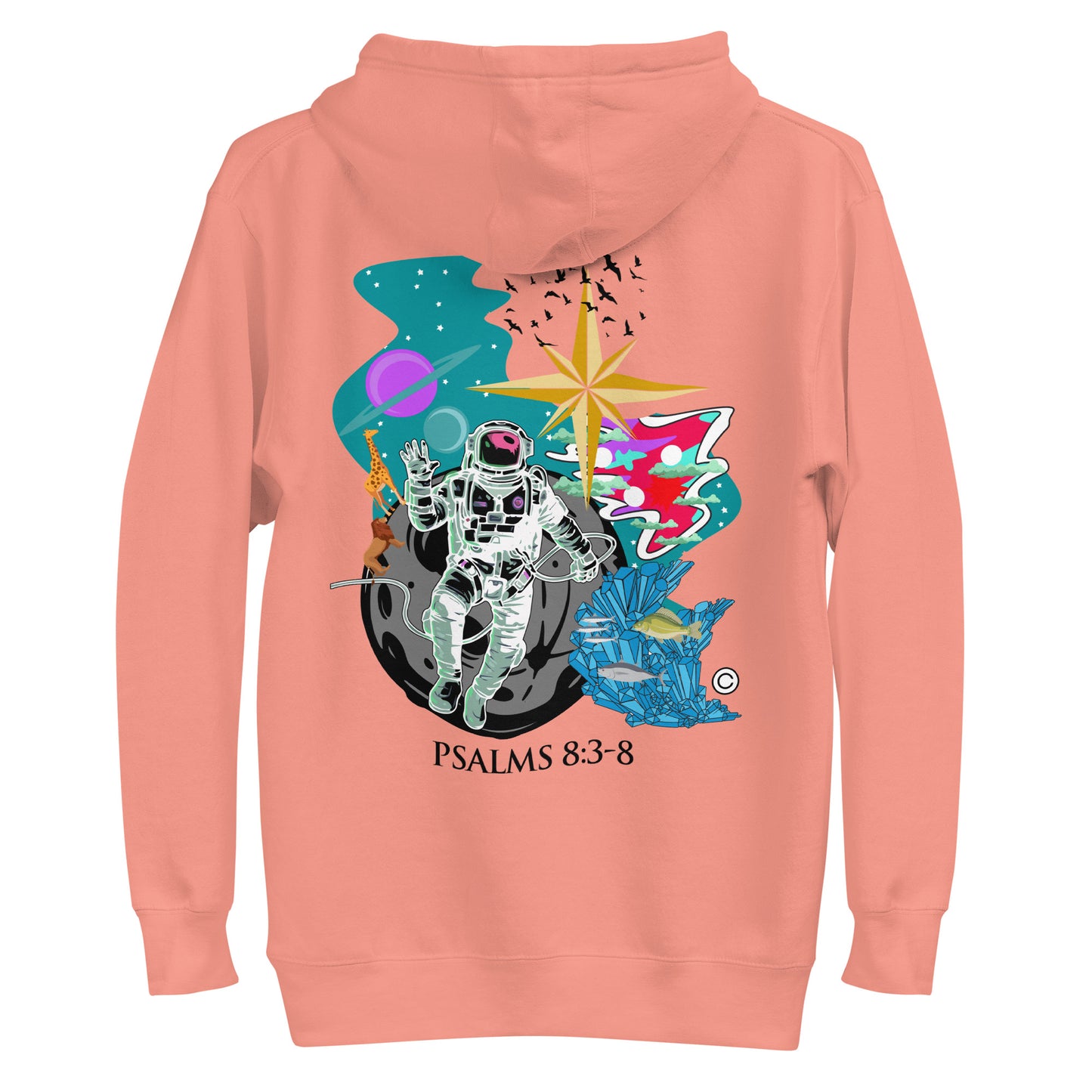 Psalm 8:3-8 Men's Hoodie