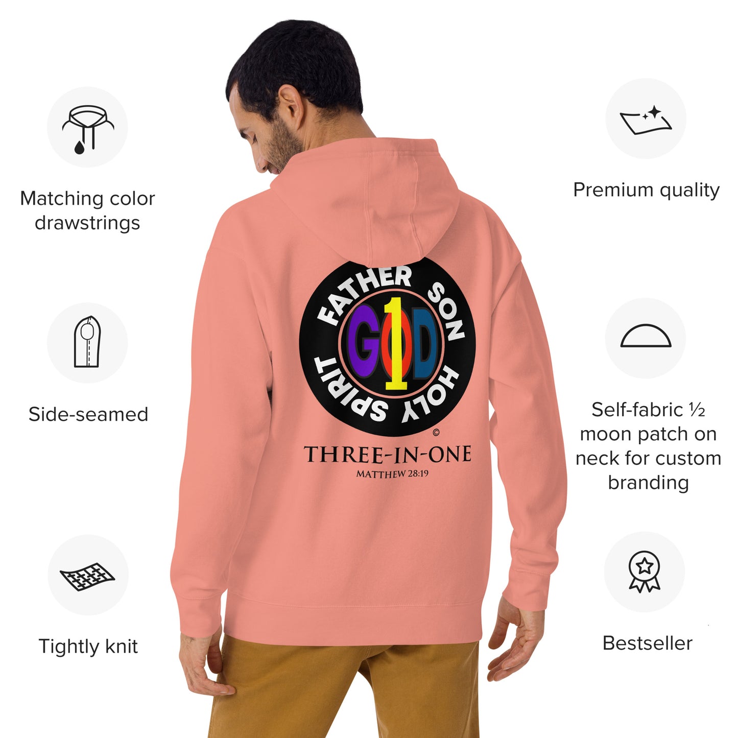 Three in One Men's Hoodie
