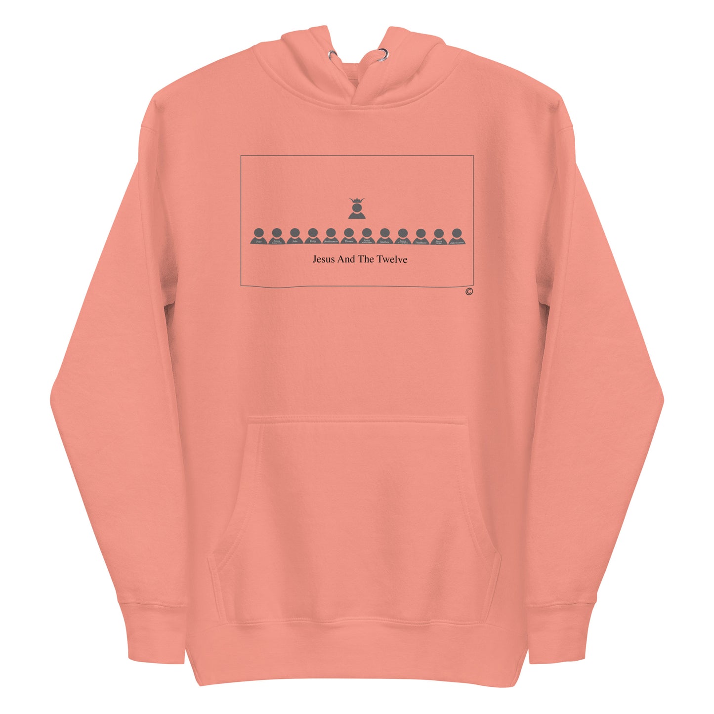 Jesus and the Twelve Men's Hoodie