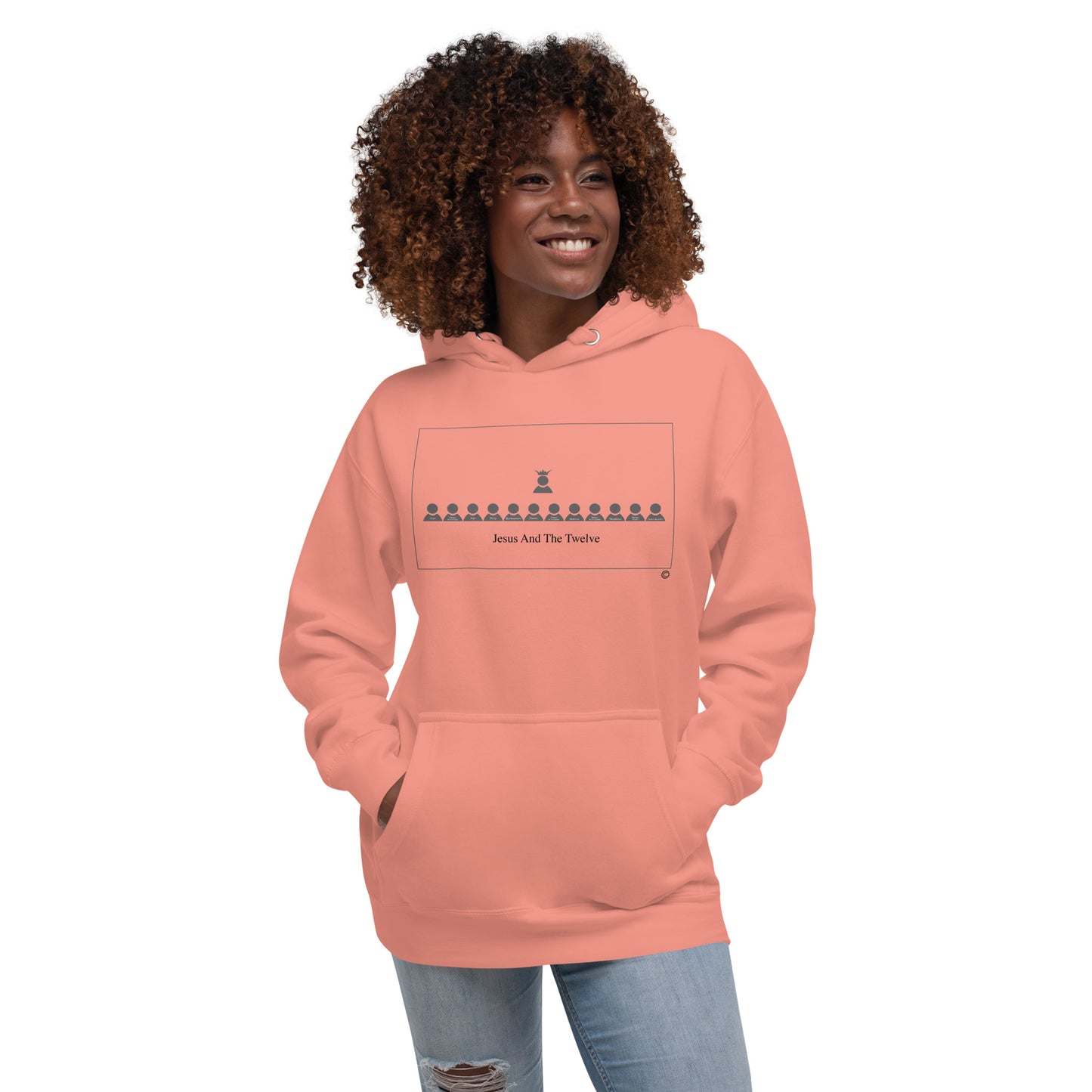 Jesus and the Twelve Women's Hoodie