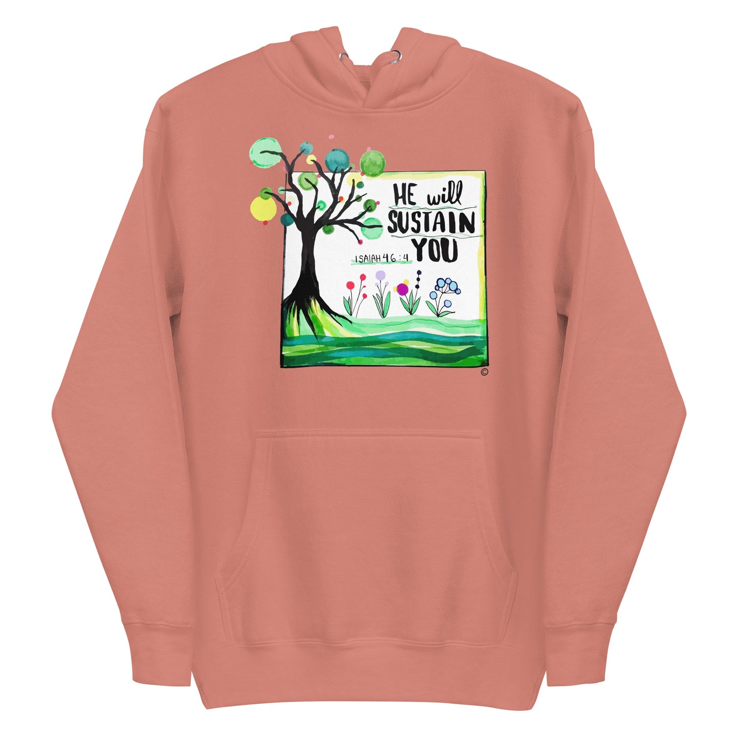 He Will Sustain You Men's Hoodie