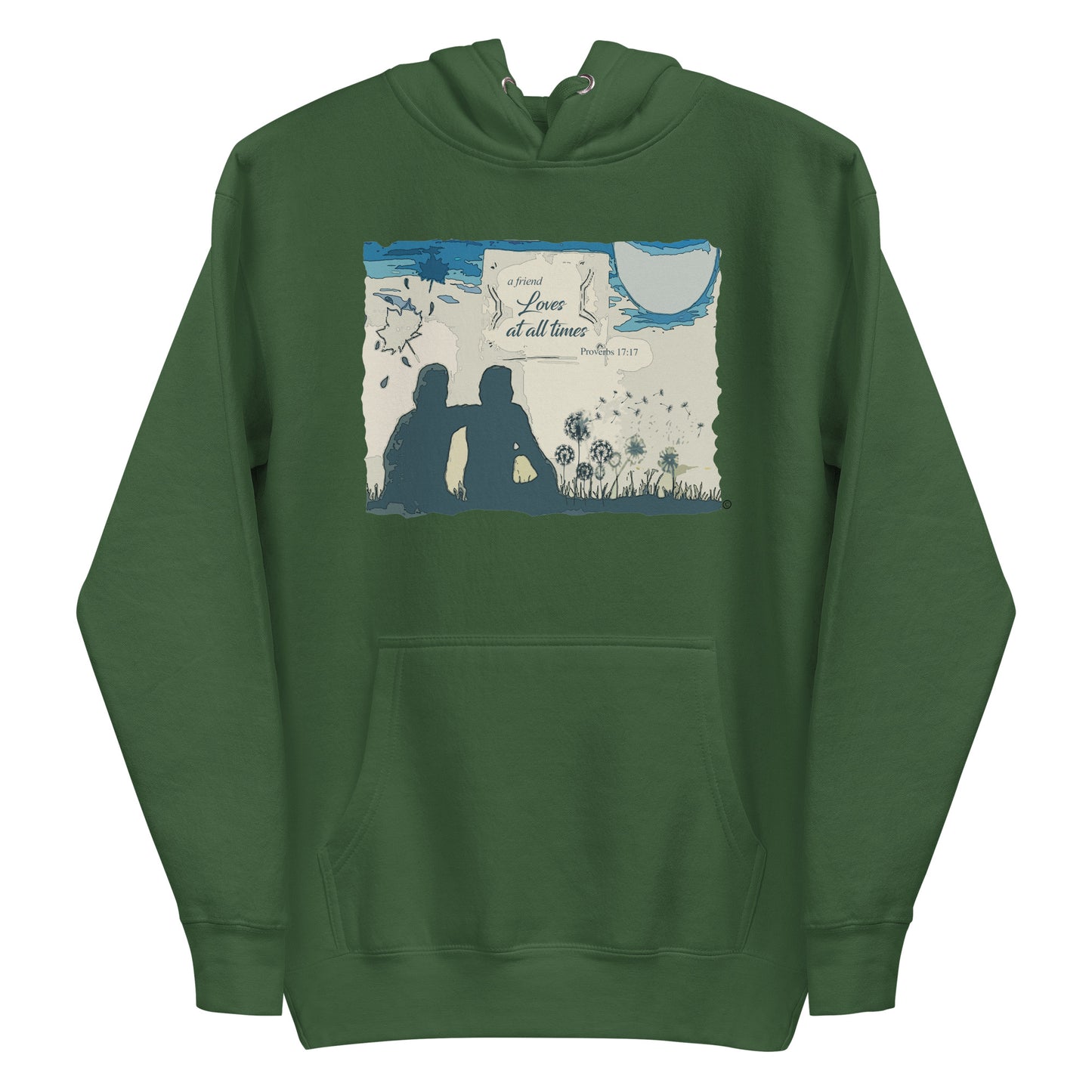 A Friend Loves At All Times Women's Hoodie
