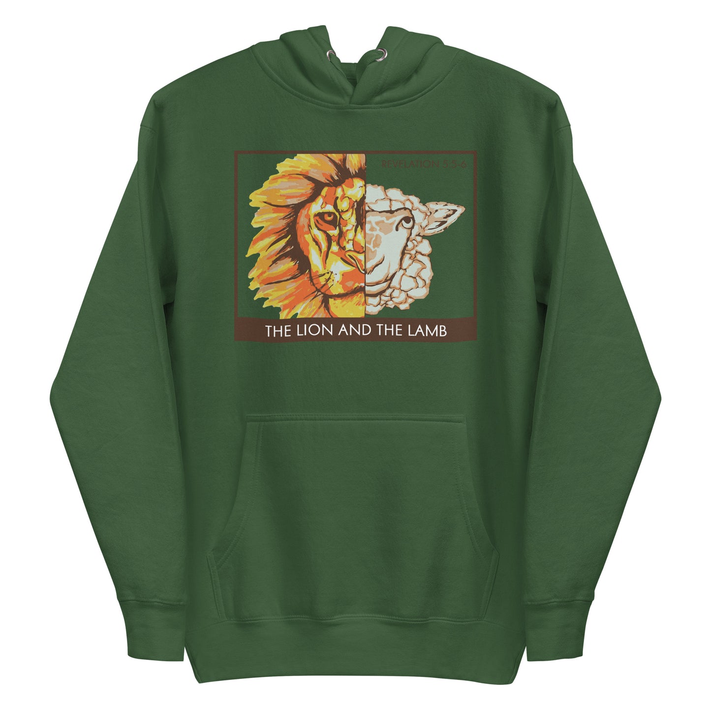 The Lion and the Lamb Men's Hoodie
