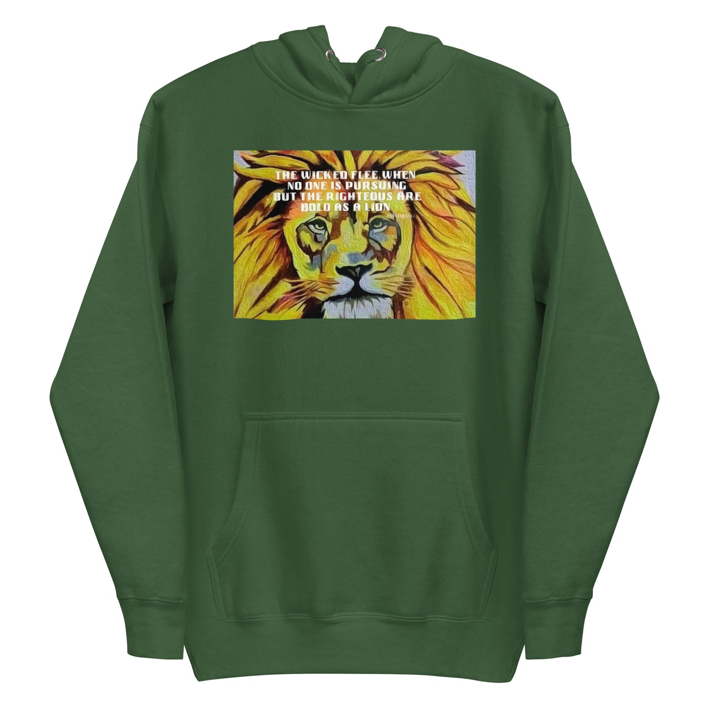 Bold as a Lion Men's Hoodie