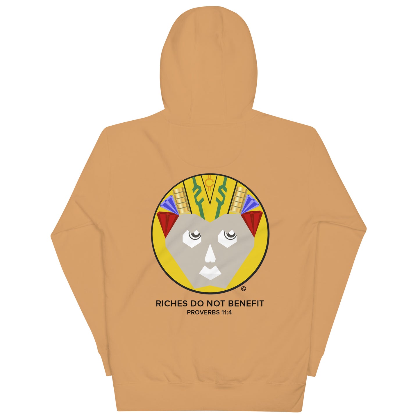 Riches Do Not Benefit Men's Hoodie