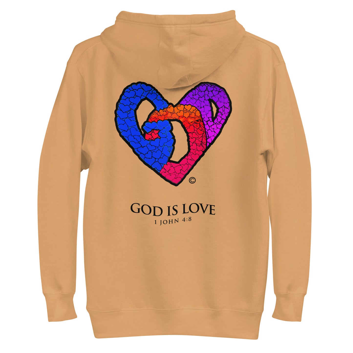 God is Love Women's Hoodie