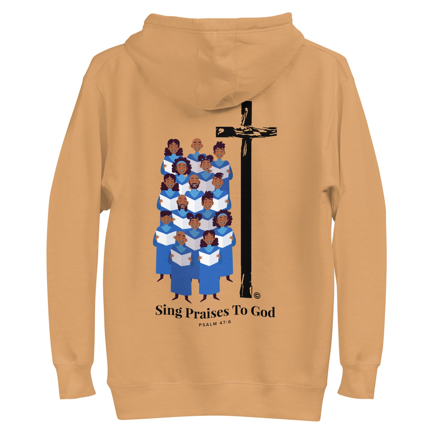 Sing Praises to God Men's Hoodie