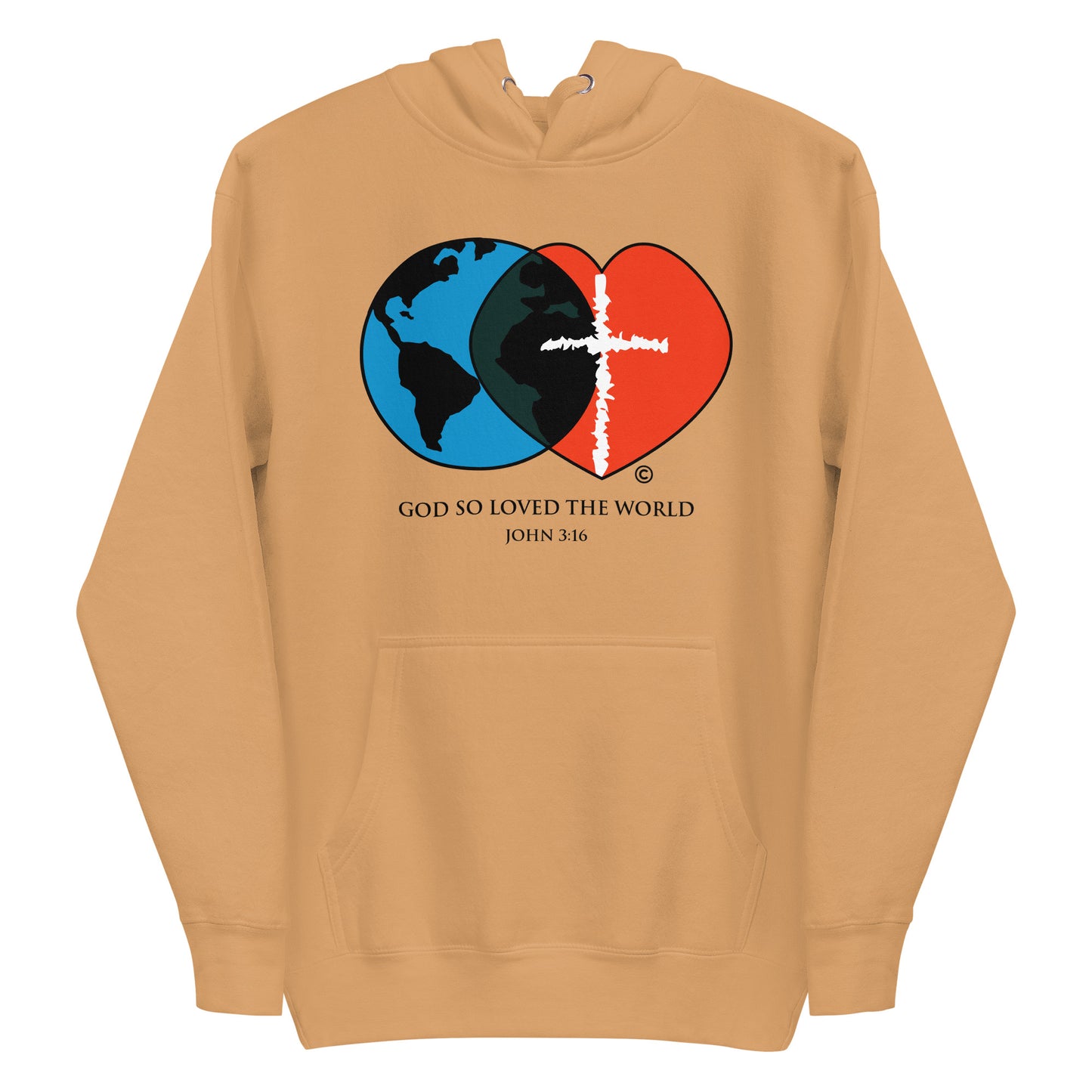 John 3:16 Men's Hoodie