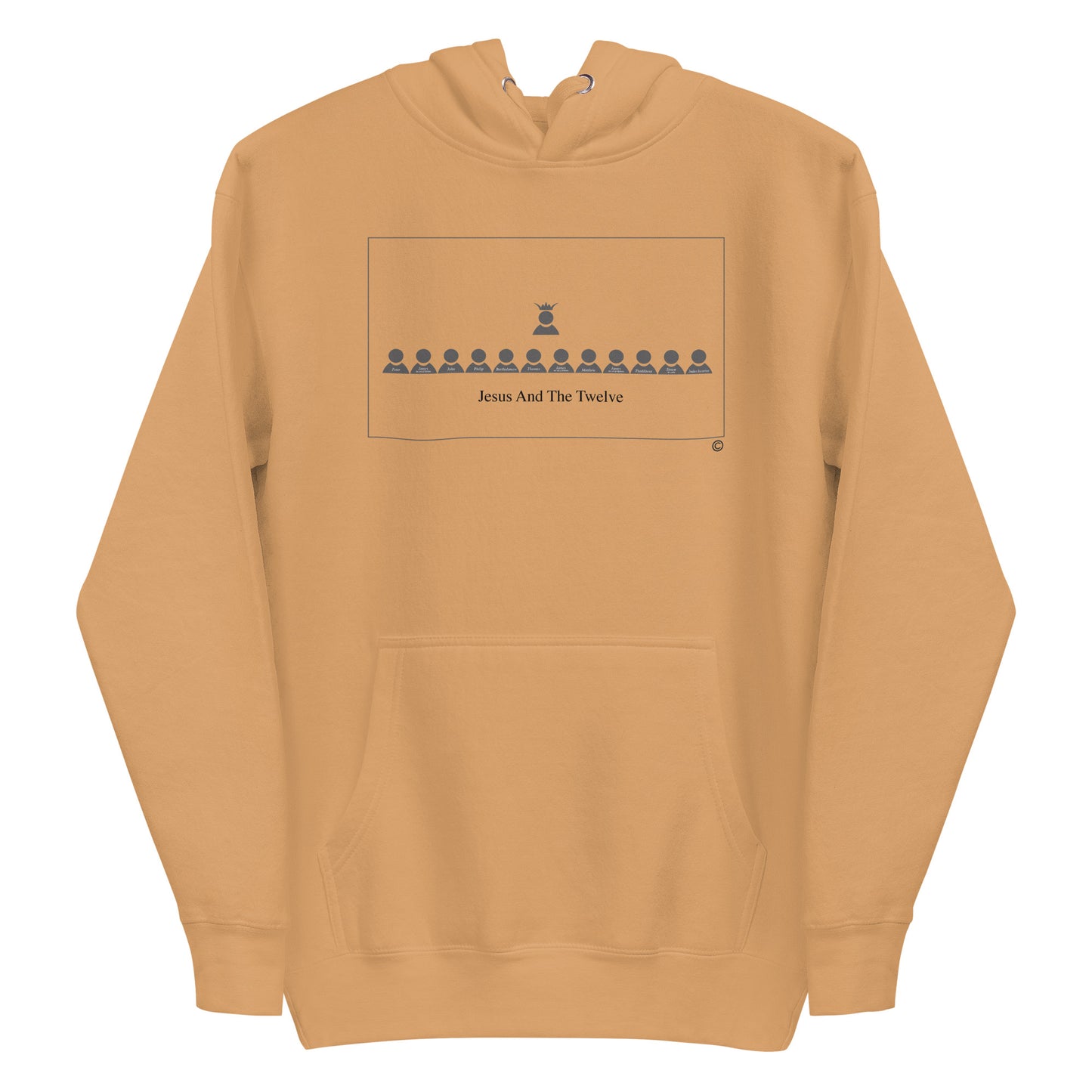 Jesus and the Twelve Men's Hoodie