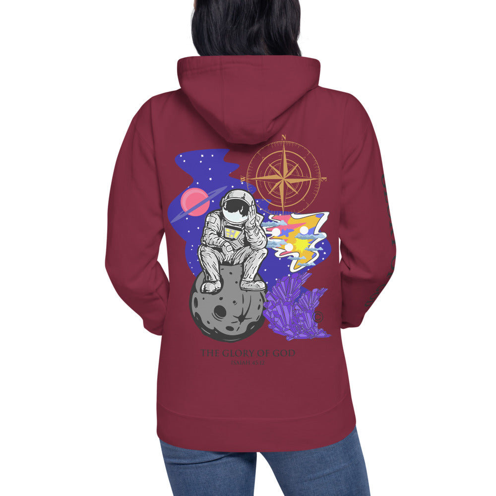Glory of God Dark-Colored Women Hoodie
