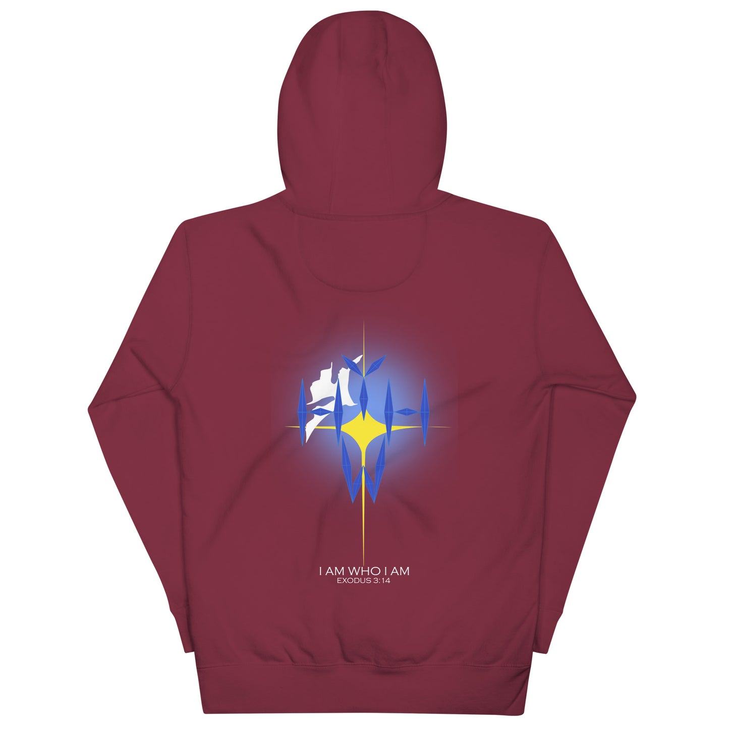 I Am Who I Am Dark-Colored Unisex Hoodie