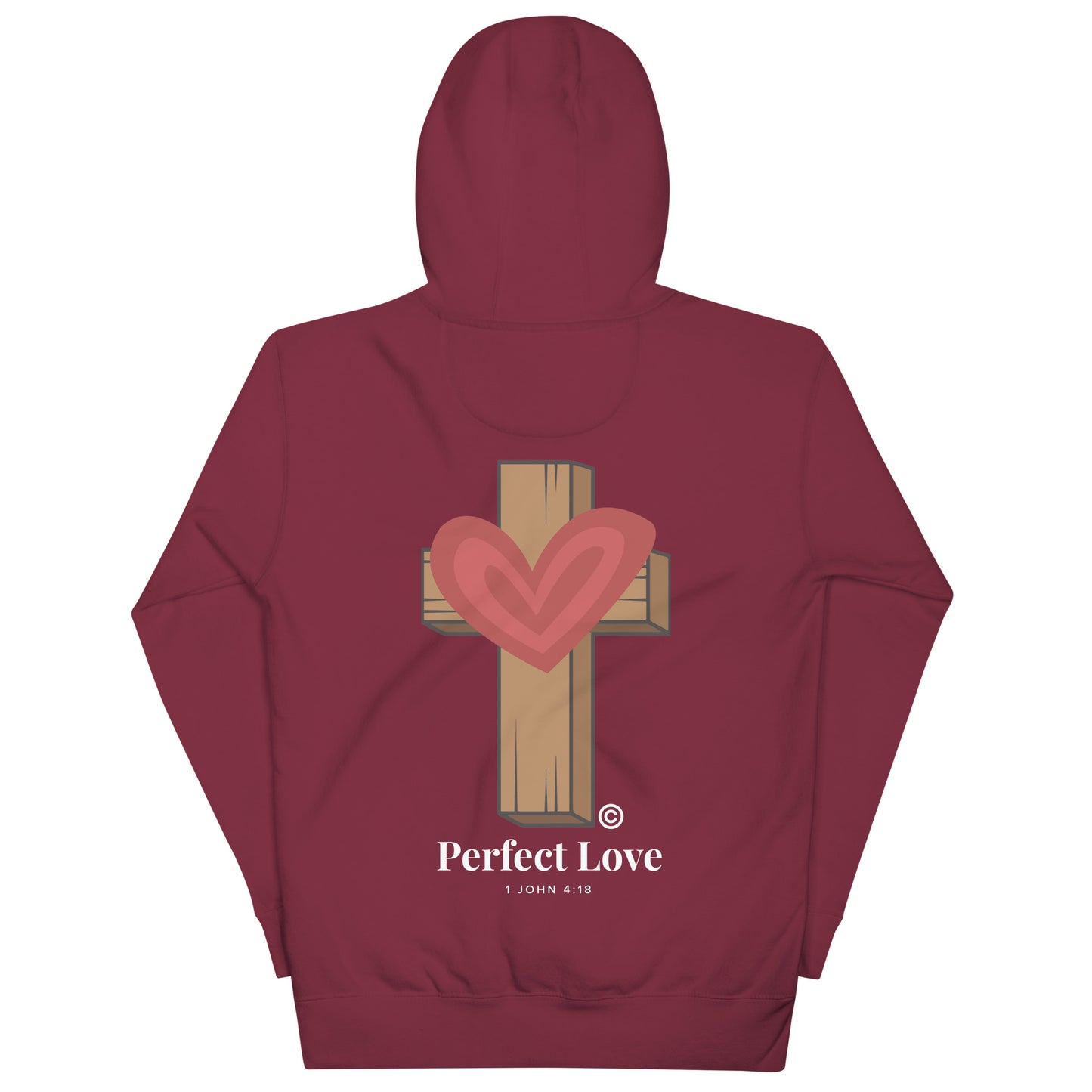 Perfect Love Dark-Colored Women's Hoodie