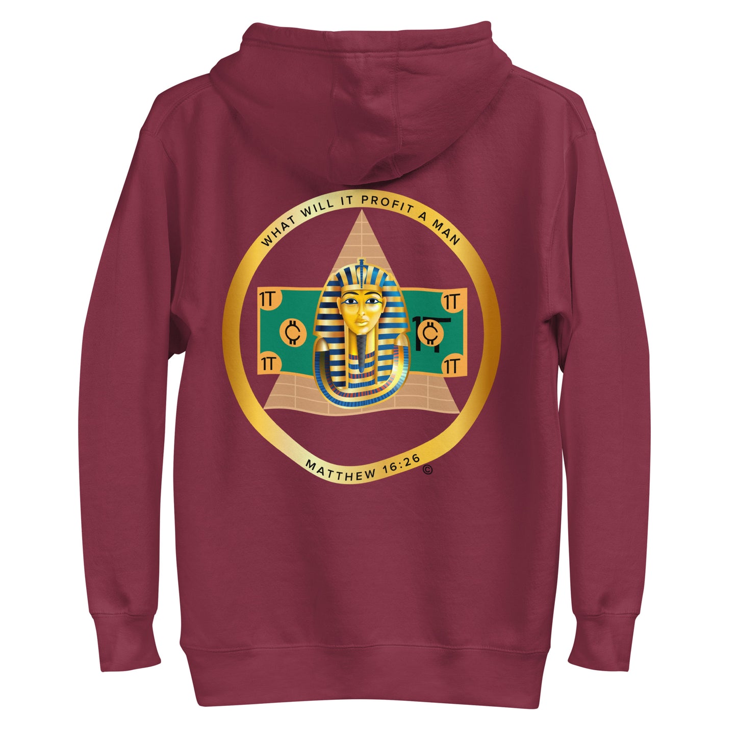 Matthew 16:26 Men's Hoodie