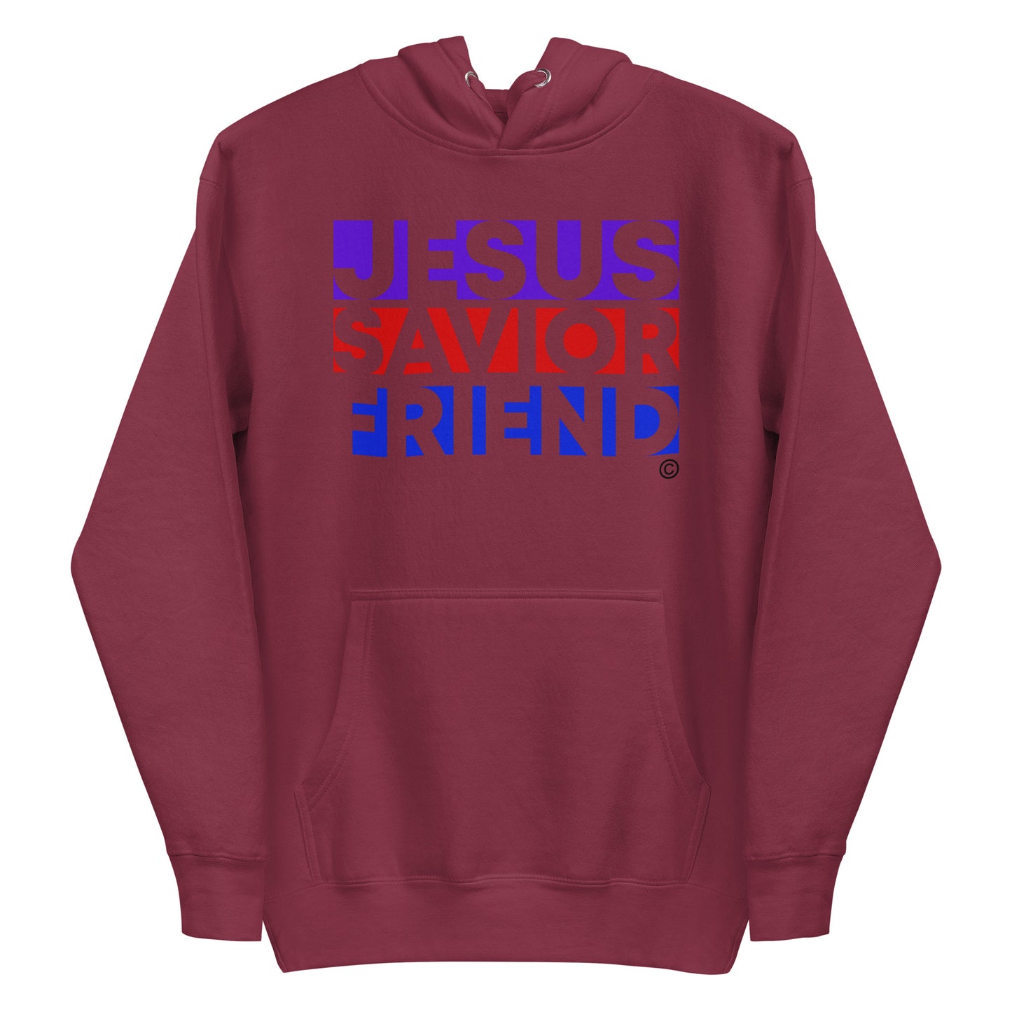 Jesus Savior Friend Men's Hoodie