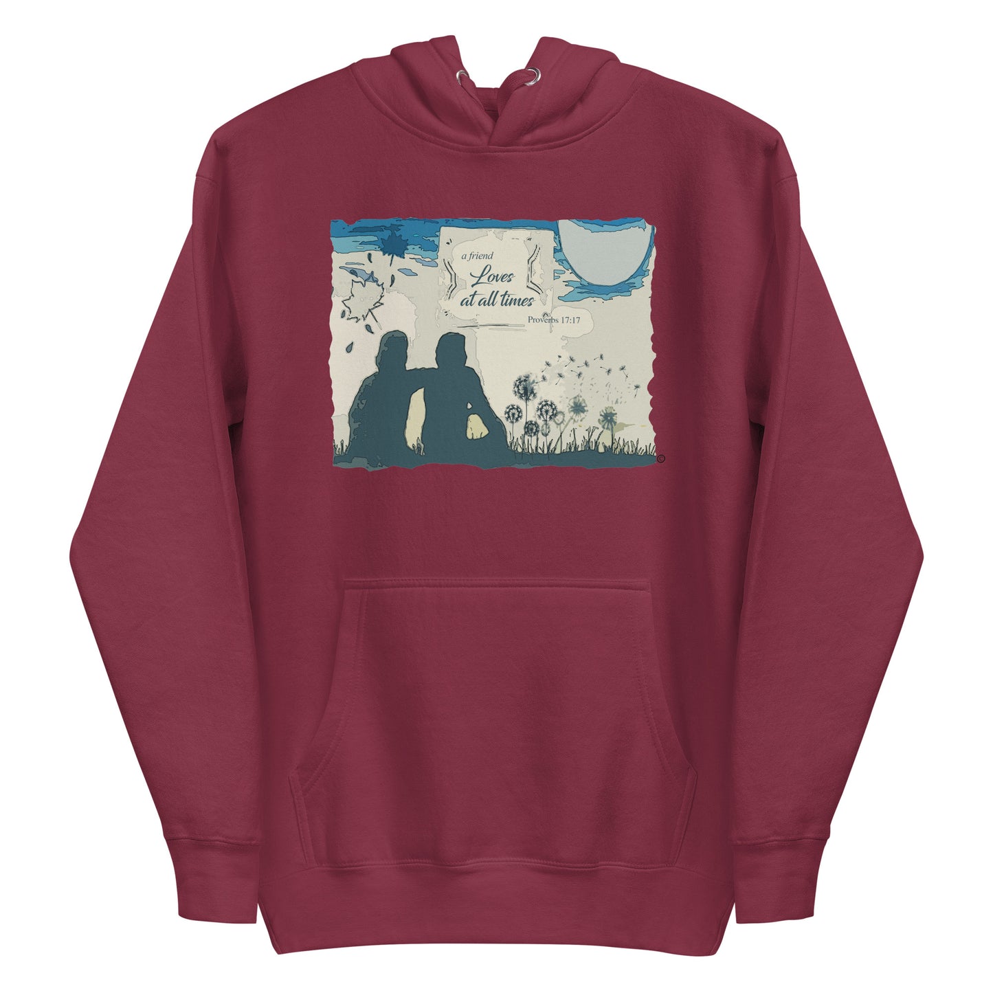 A Friend Loves At All Times Women's Hoodie