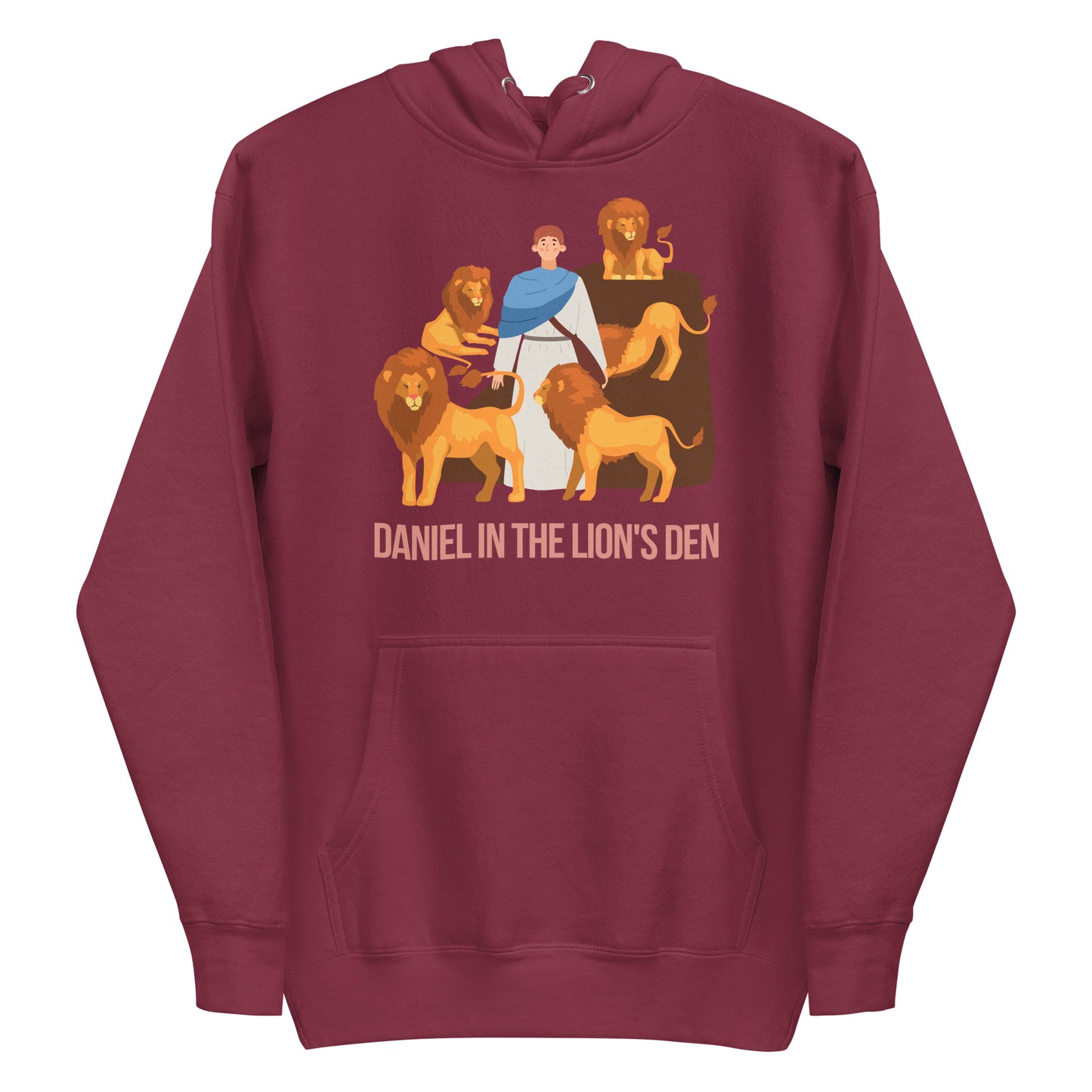 Daniel in the Lion's Den Men's Hoodie