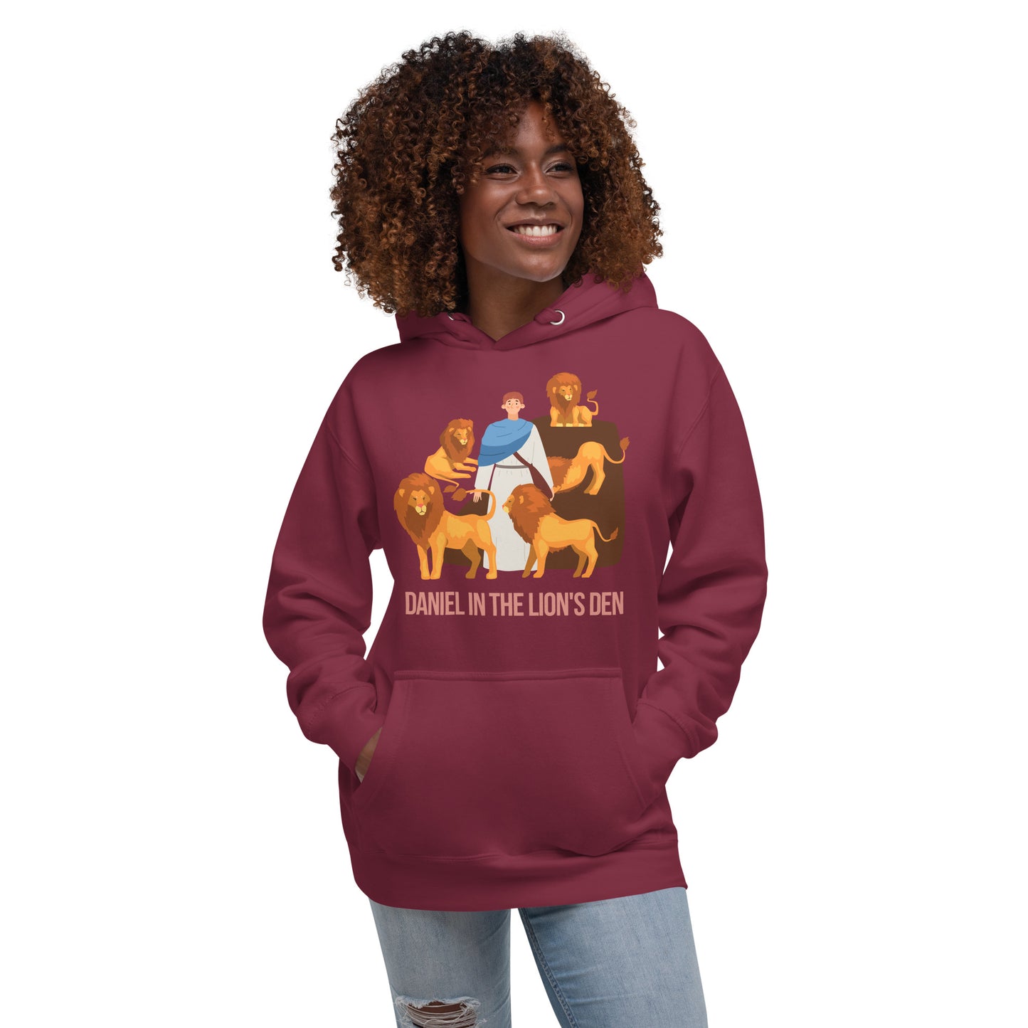 Daniel in the Lion's Den Women's Hoodie