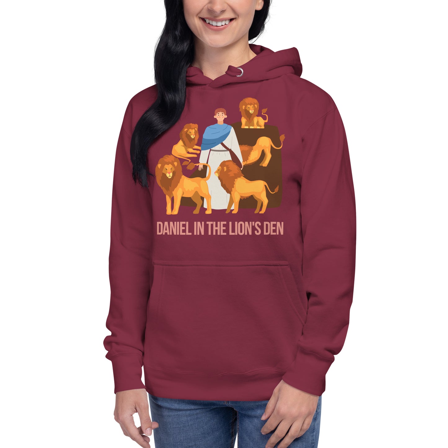 Daniel in the Lion's Den Women's Hoodie