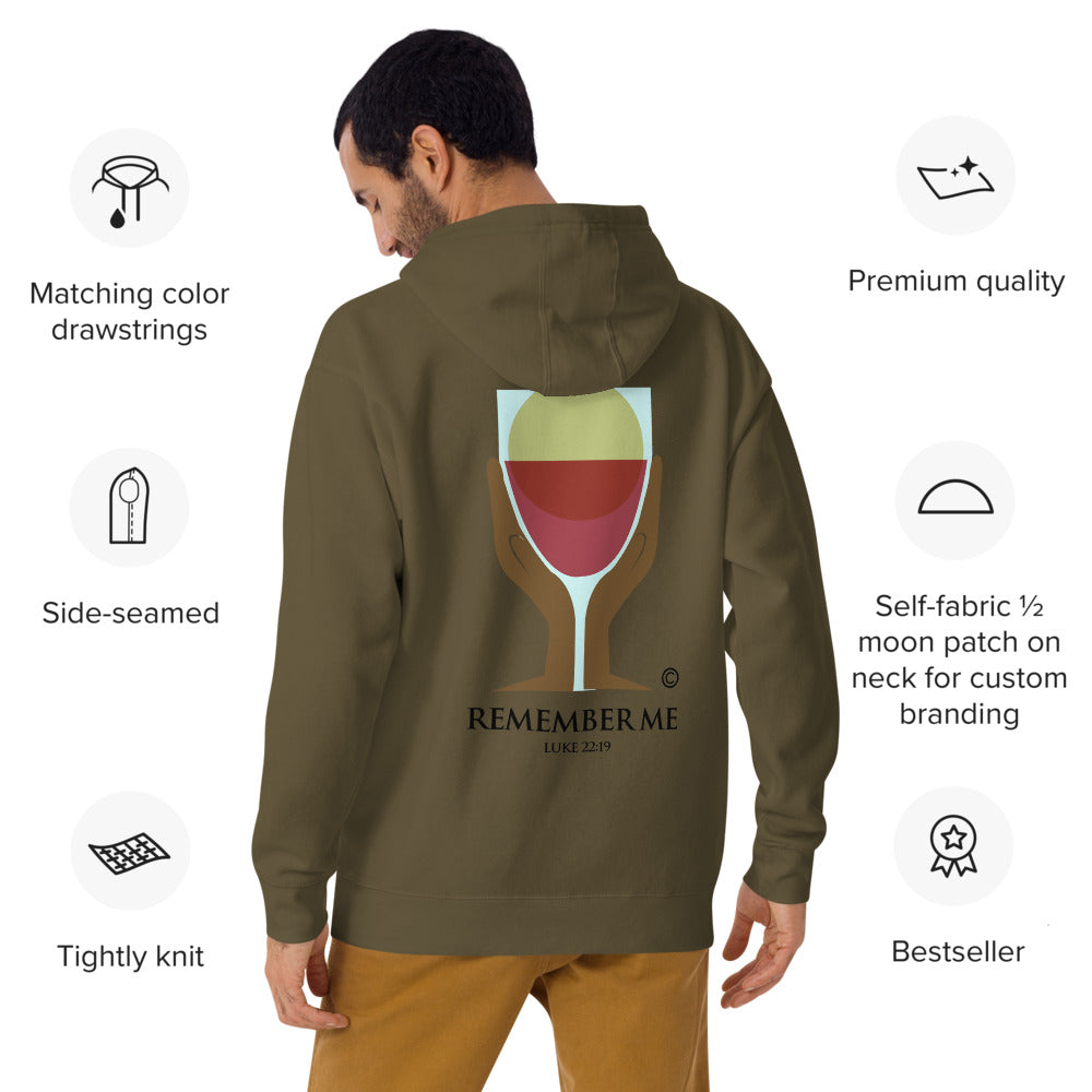 Remember Me Dark-Colored Unisex Hoodie