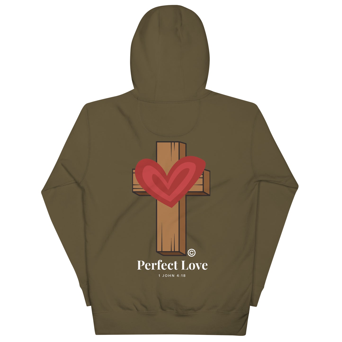 Perfect Love Dark-Colored Unisex Hoodie
