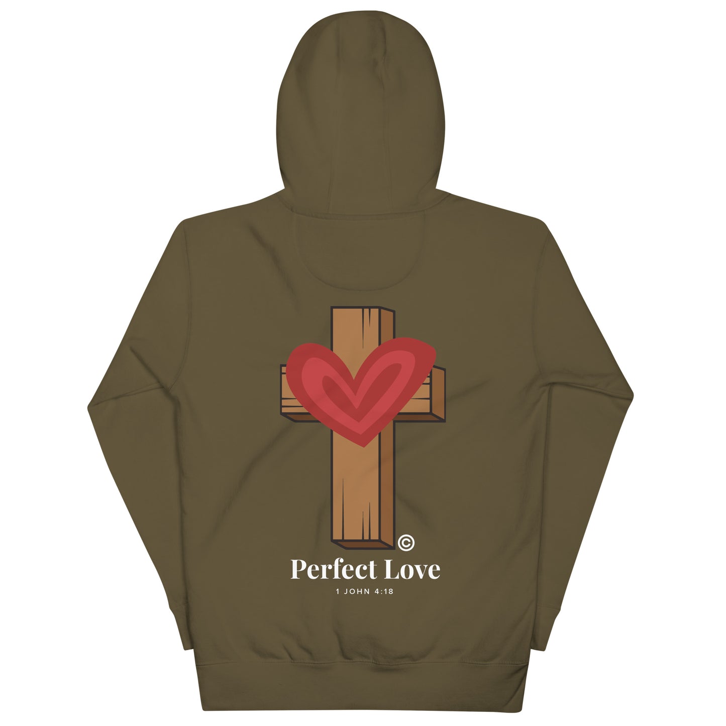 Perfect Love Dark-Colored Women's Hoodie