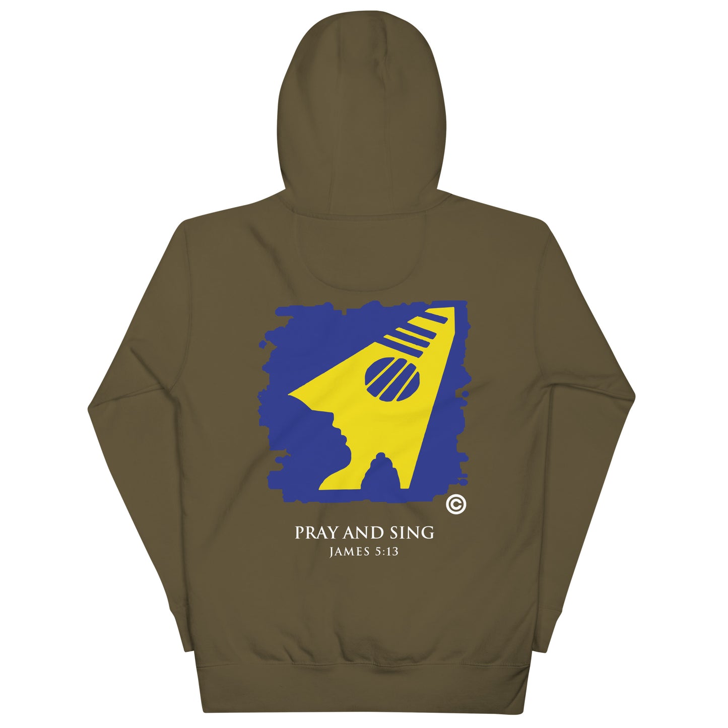 Pray and Sing Dark-Colored Women Hoodie