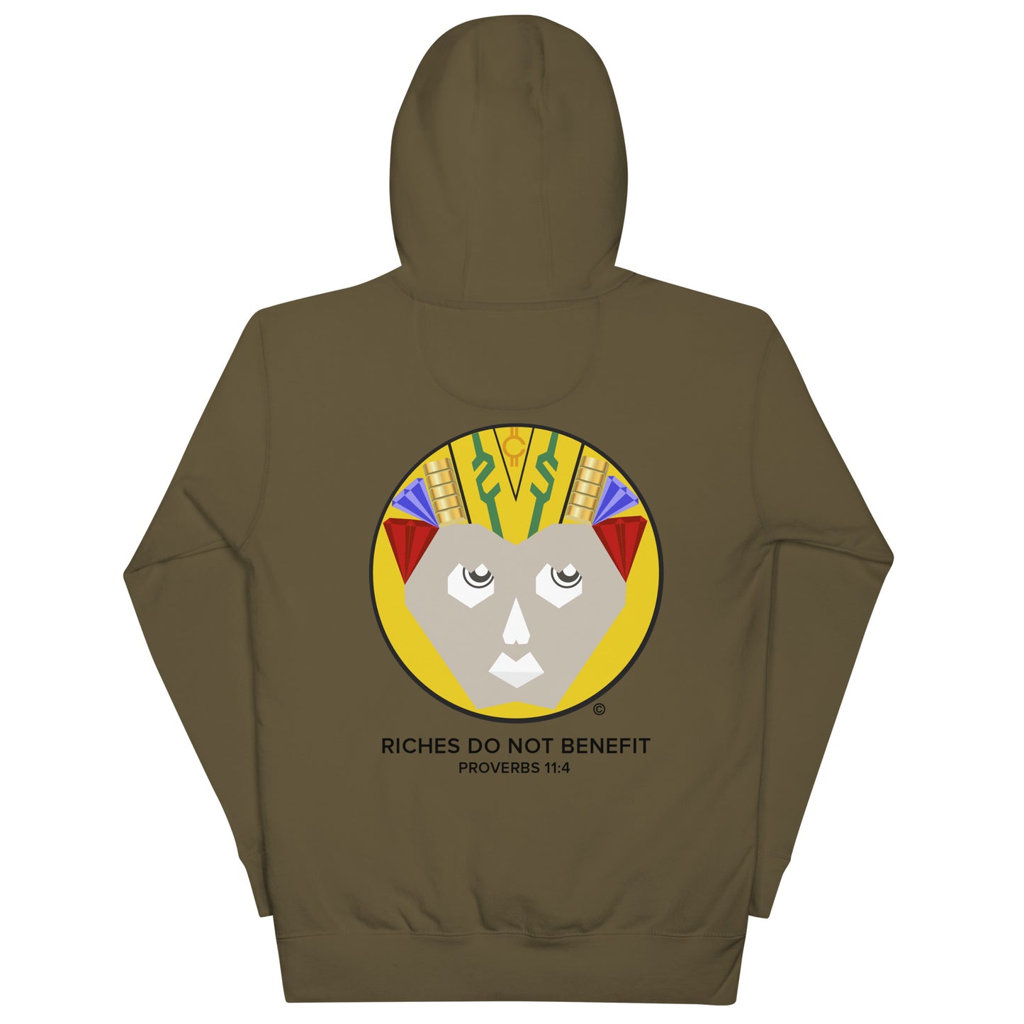 Riches Do Not Benefit Women's Hoodie