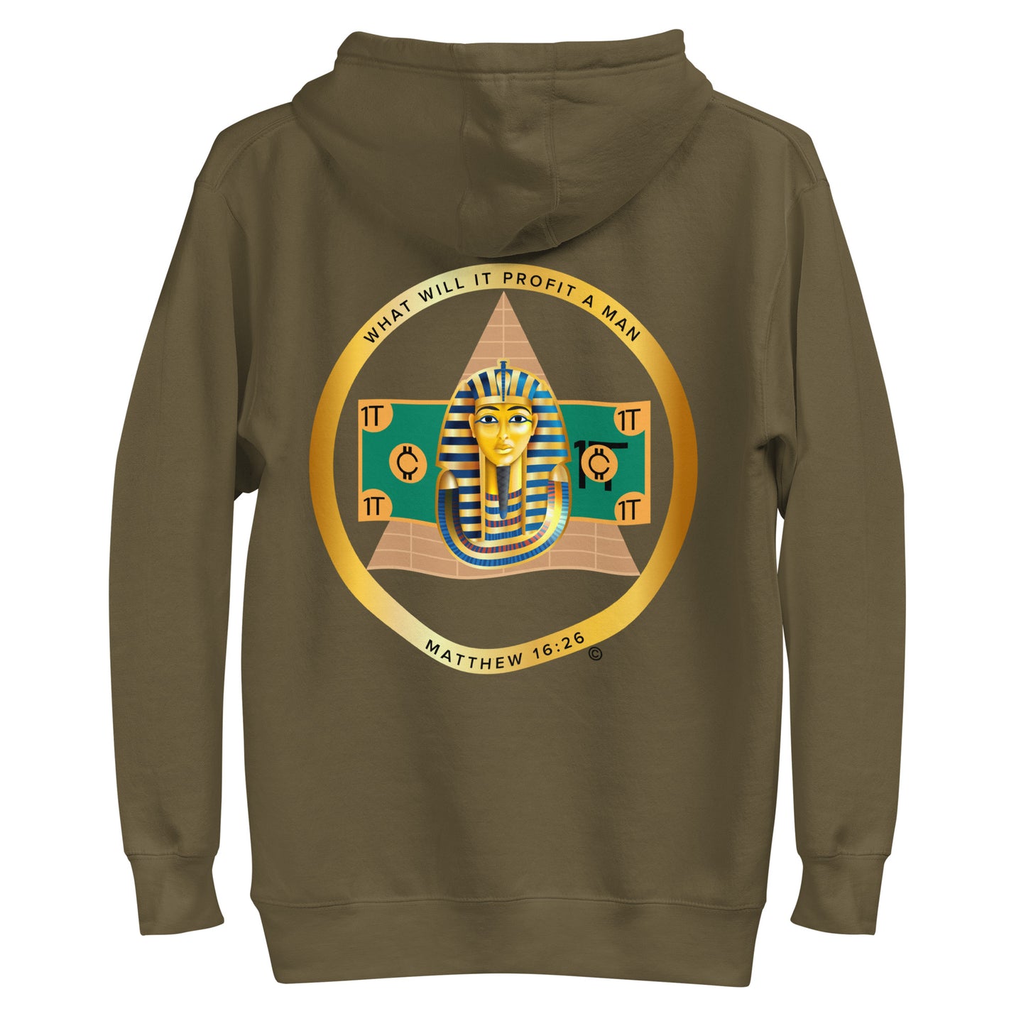 Matthew 16:26 Men's Hoodie