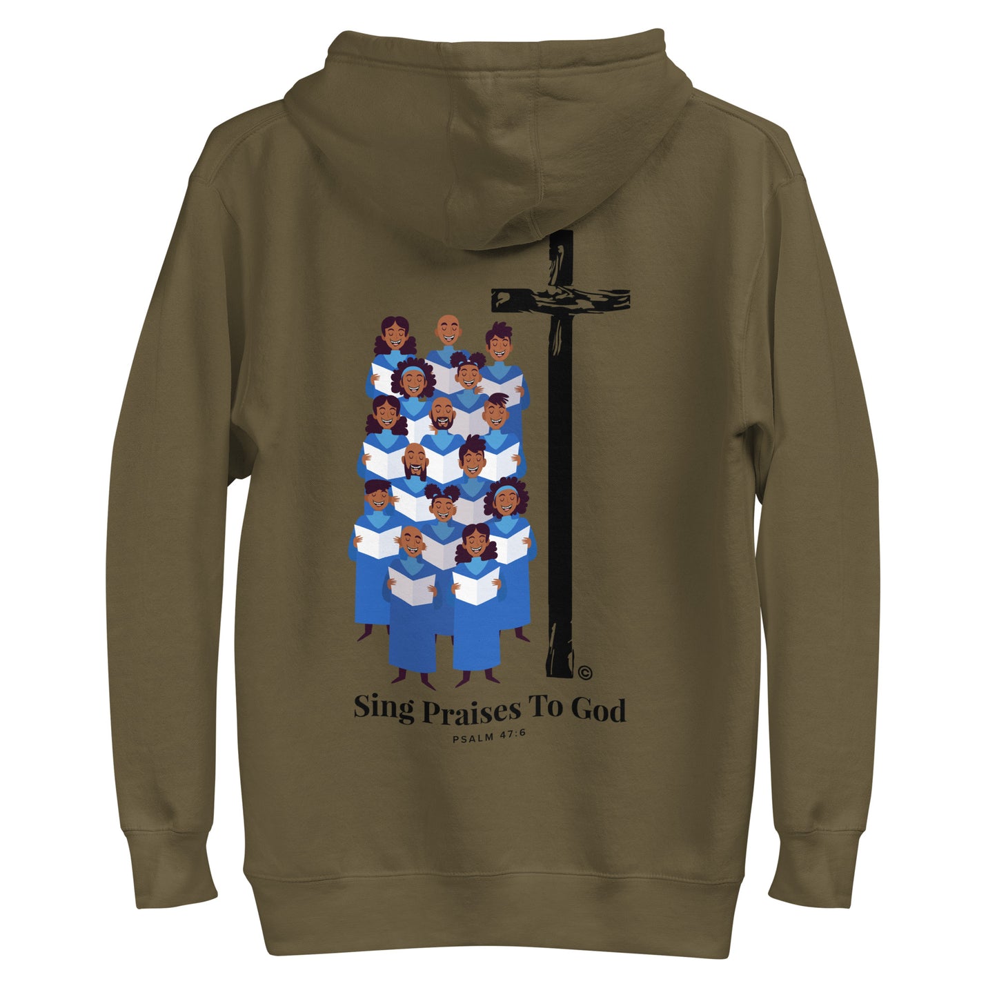 Sing Praises to God Men's Hoodie