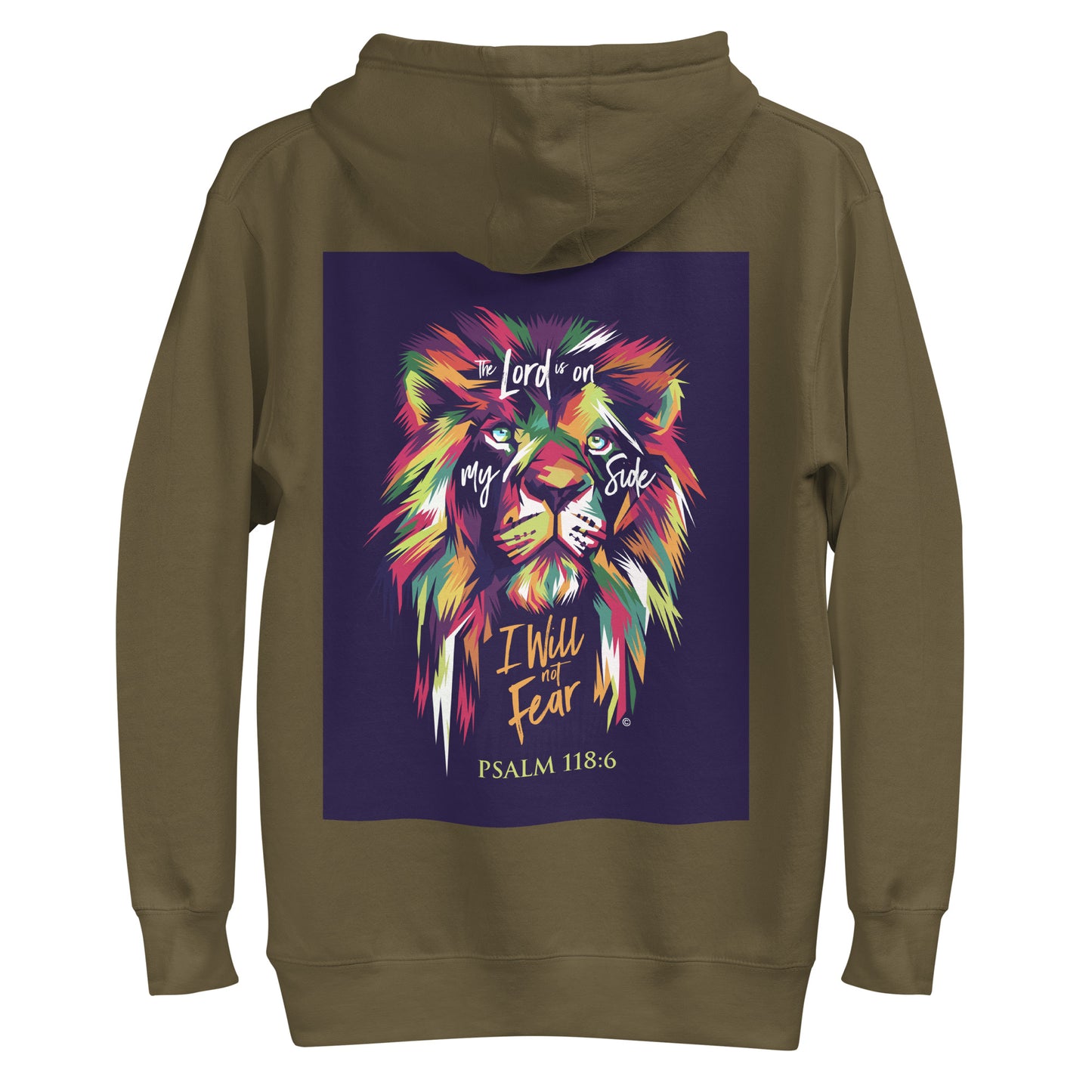 I Will Not Fear Men's Hoodie