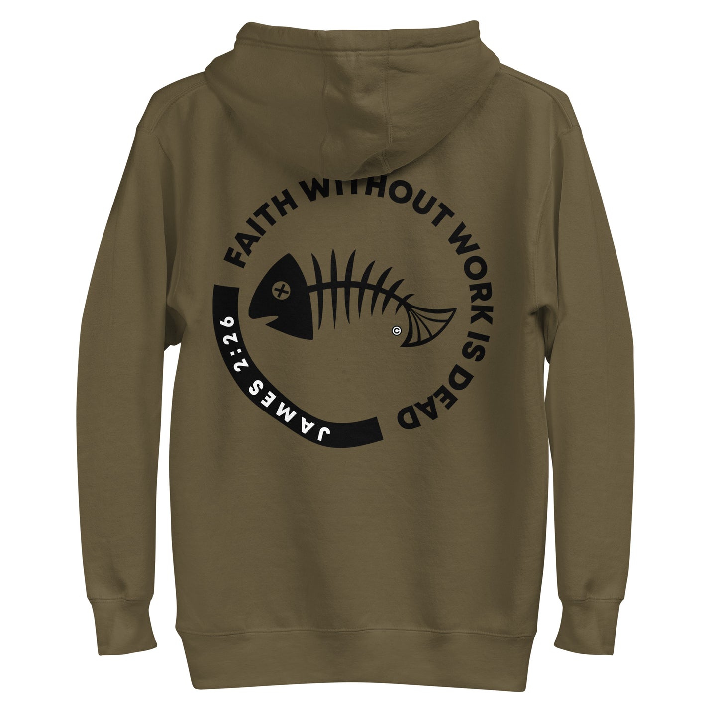 Faith Without Work Men's Hoodie