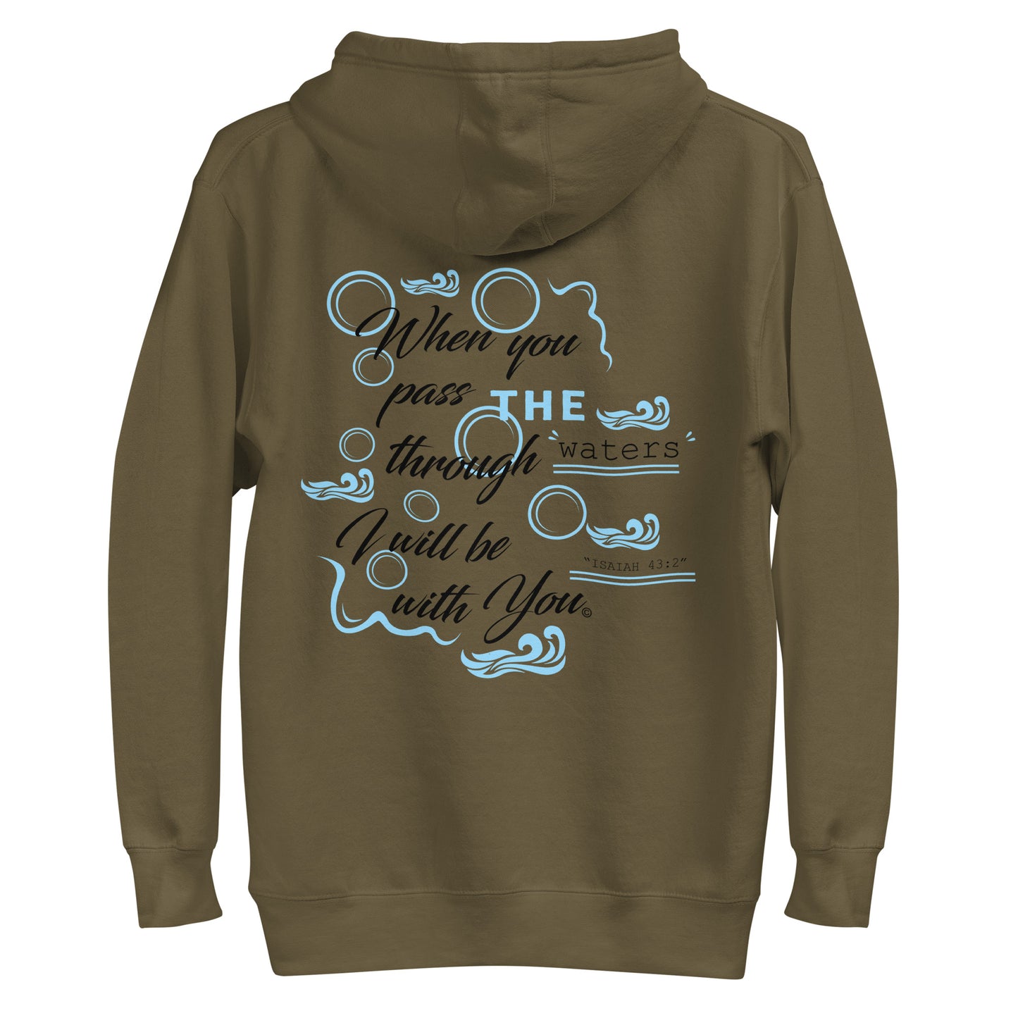 I Will Be With You Women's Hoodie