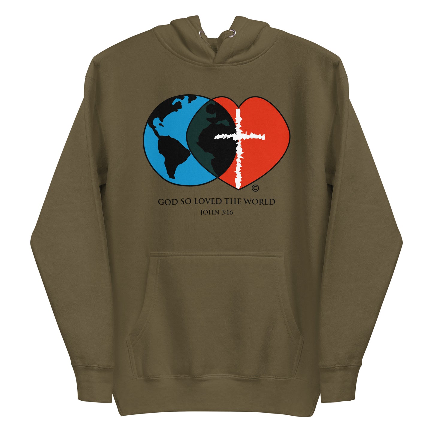 John 3:16 Men's Hoodie