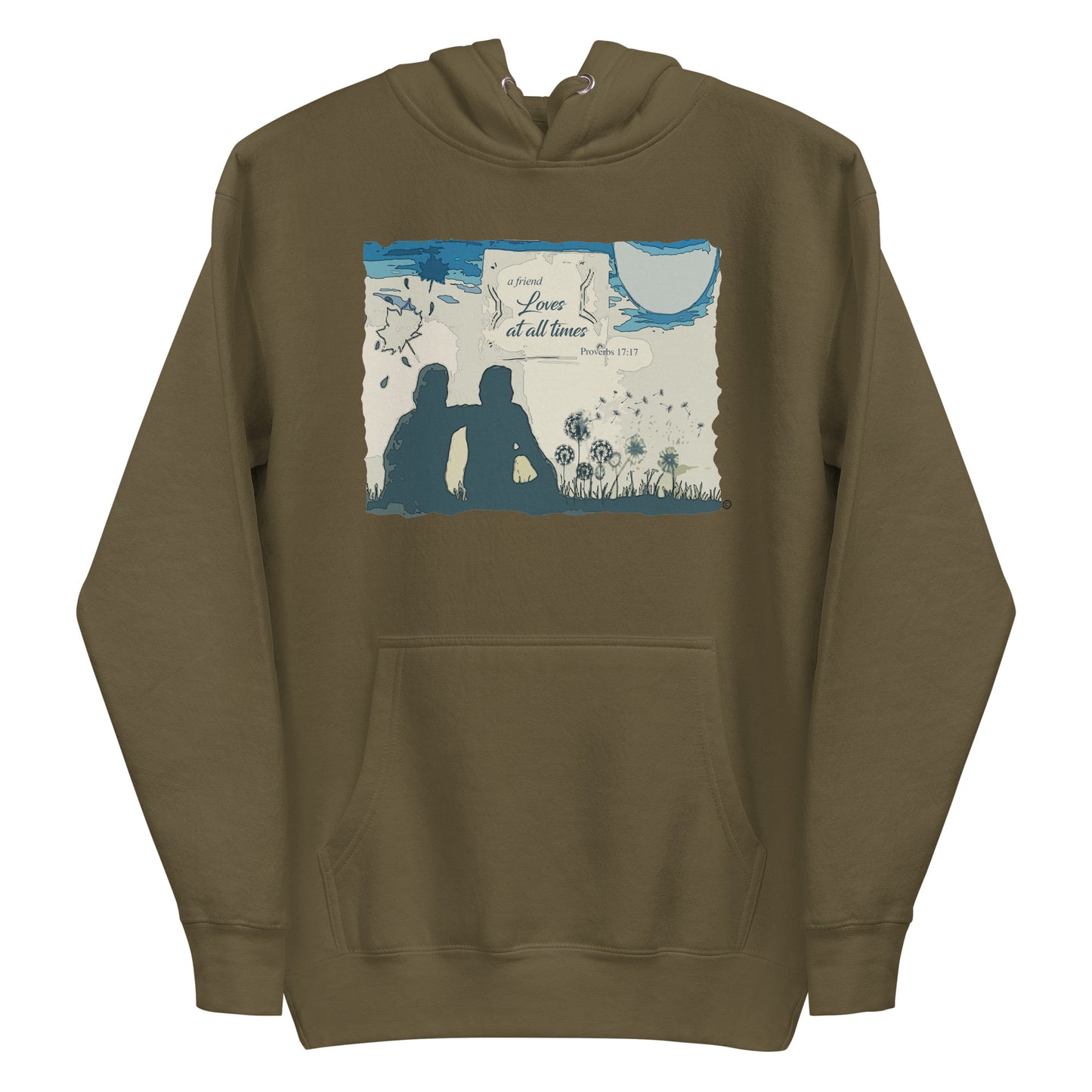 A Friend Loves At All Times Women's Hoodie