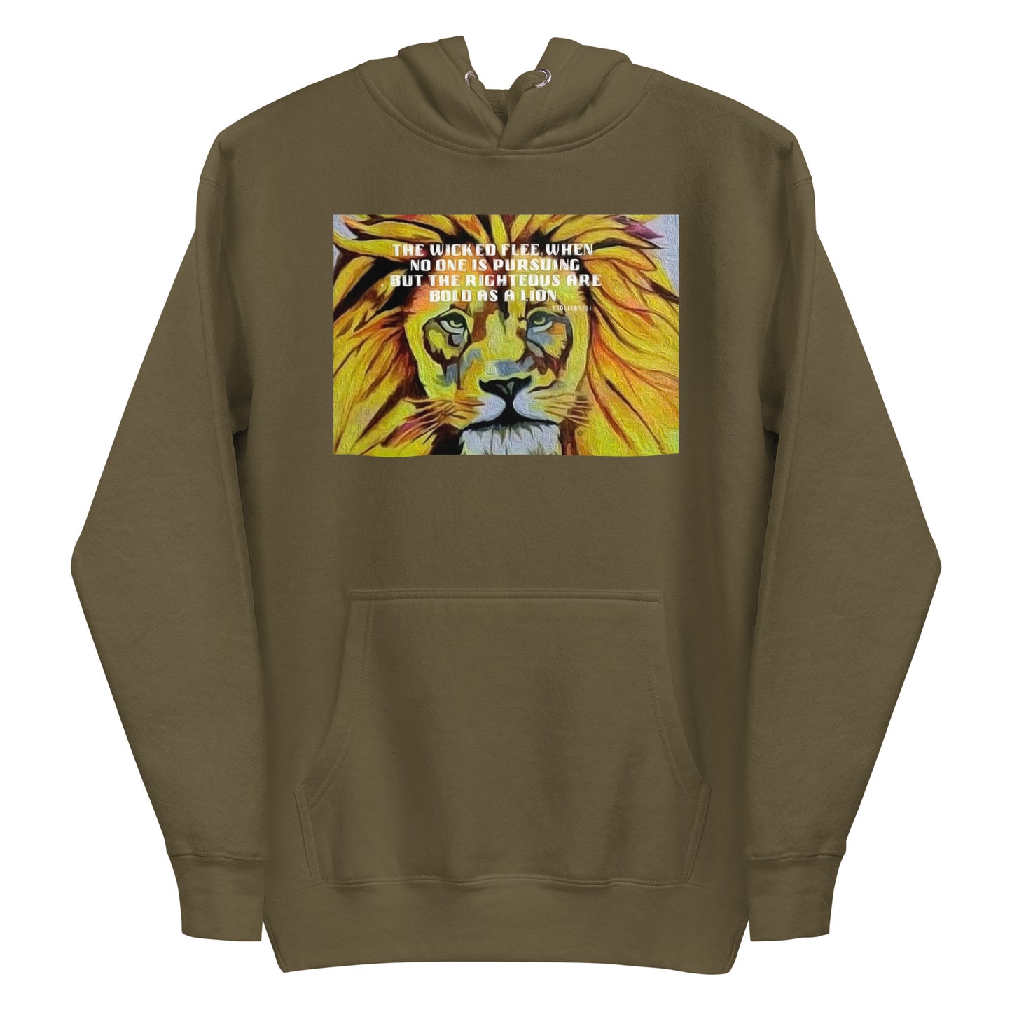 Bold as a Lion Men's Hoodie