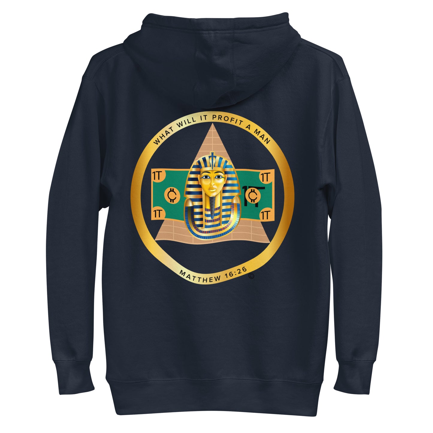 Matthew 16:26 Men's Hoodie
