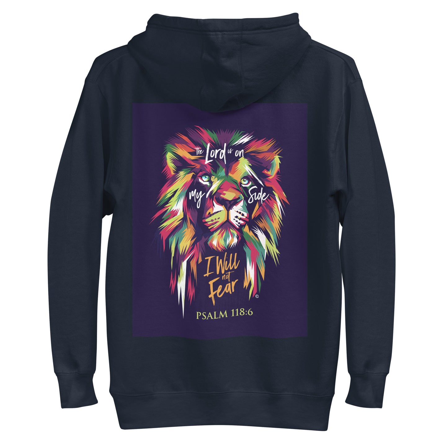 I Will Not Fear Men's Hoodie