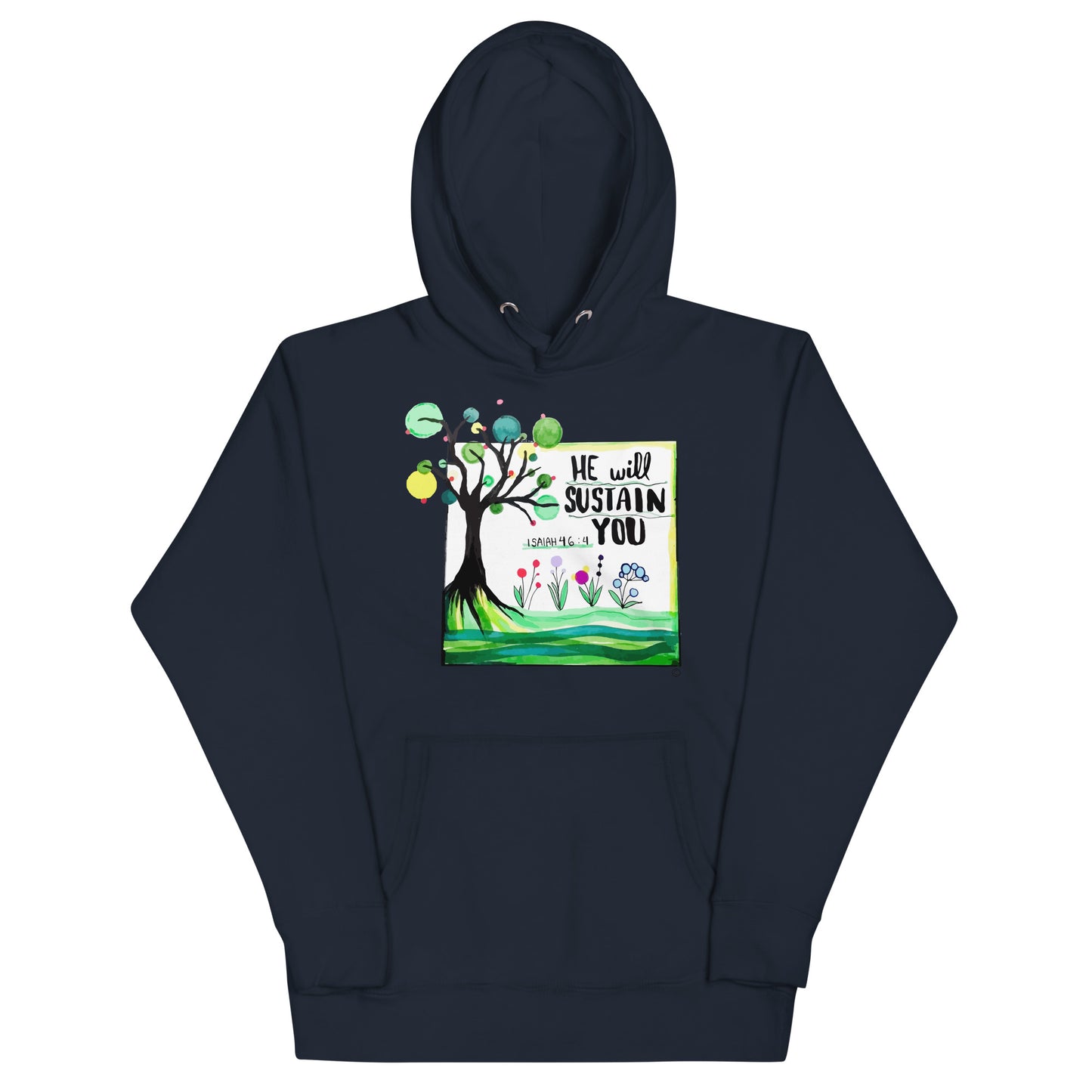 He Will Sustain You Men's Hoodie