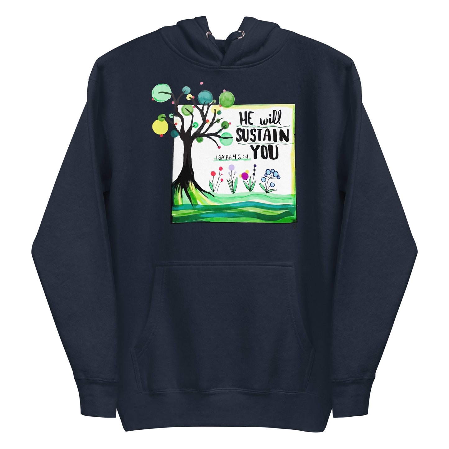 He Will Sustain You Men's Hoodie