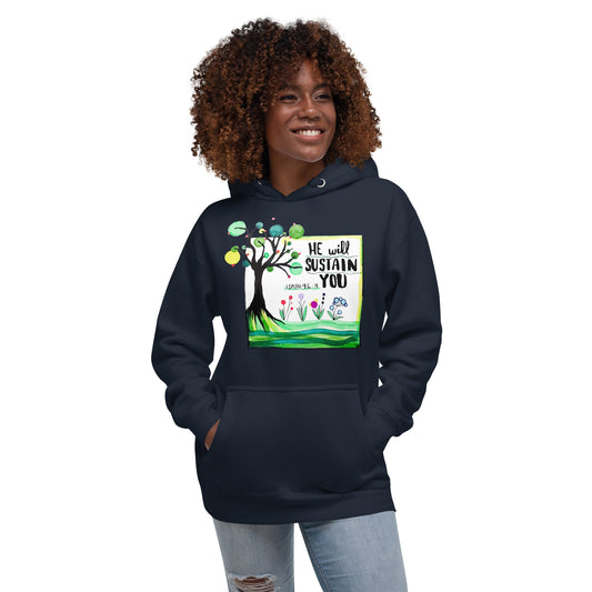 He Will Sustain You Women's Hoodie