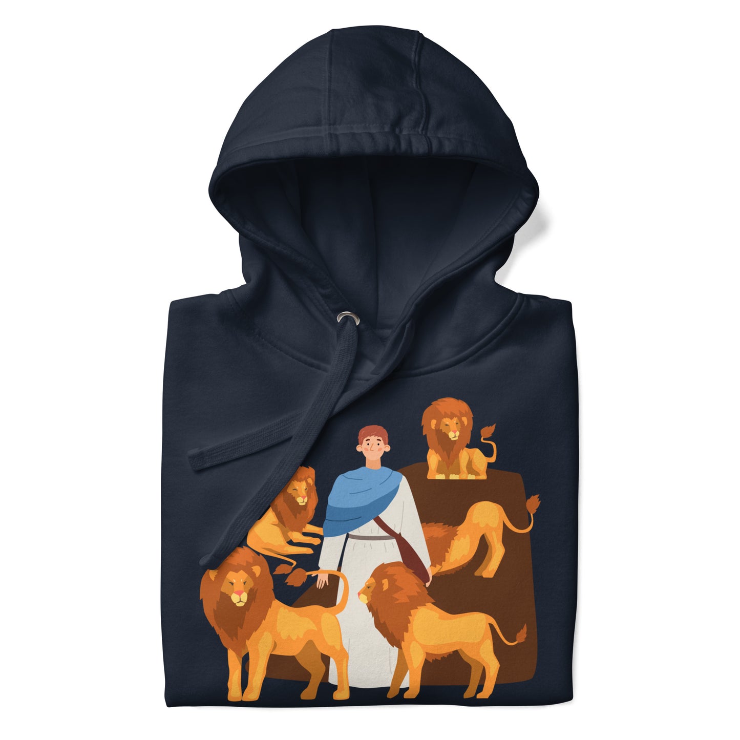 Daniel in the Lion's Den Men's Hoodie