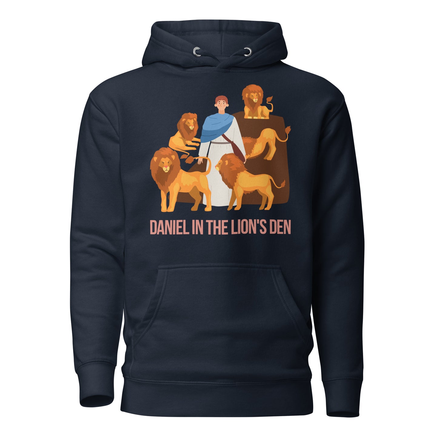 Daniel in the Lion's Den Men's Hoodie