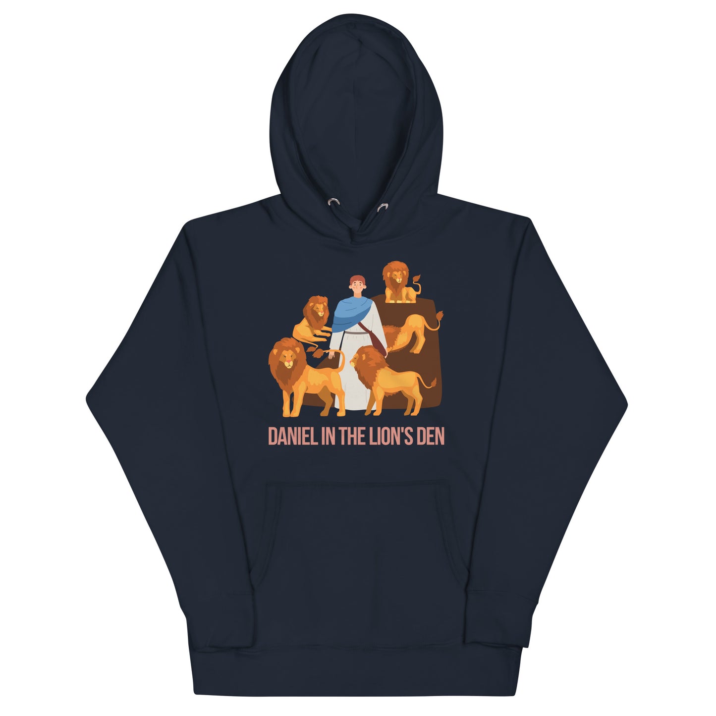 Daniel in the Lion's Den Men's Hoodie