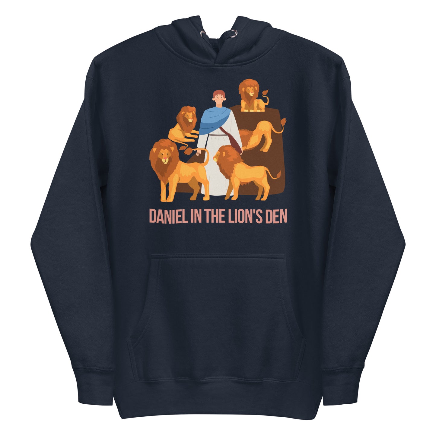 Daniel in the Lion's Den Men's Hoodie